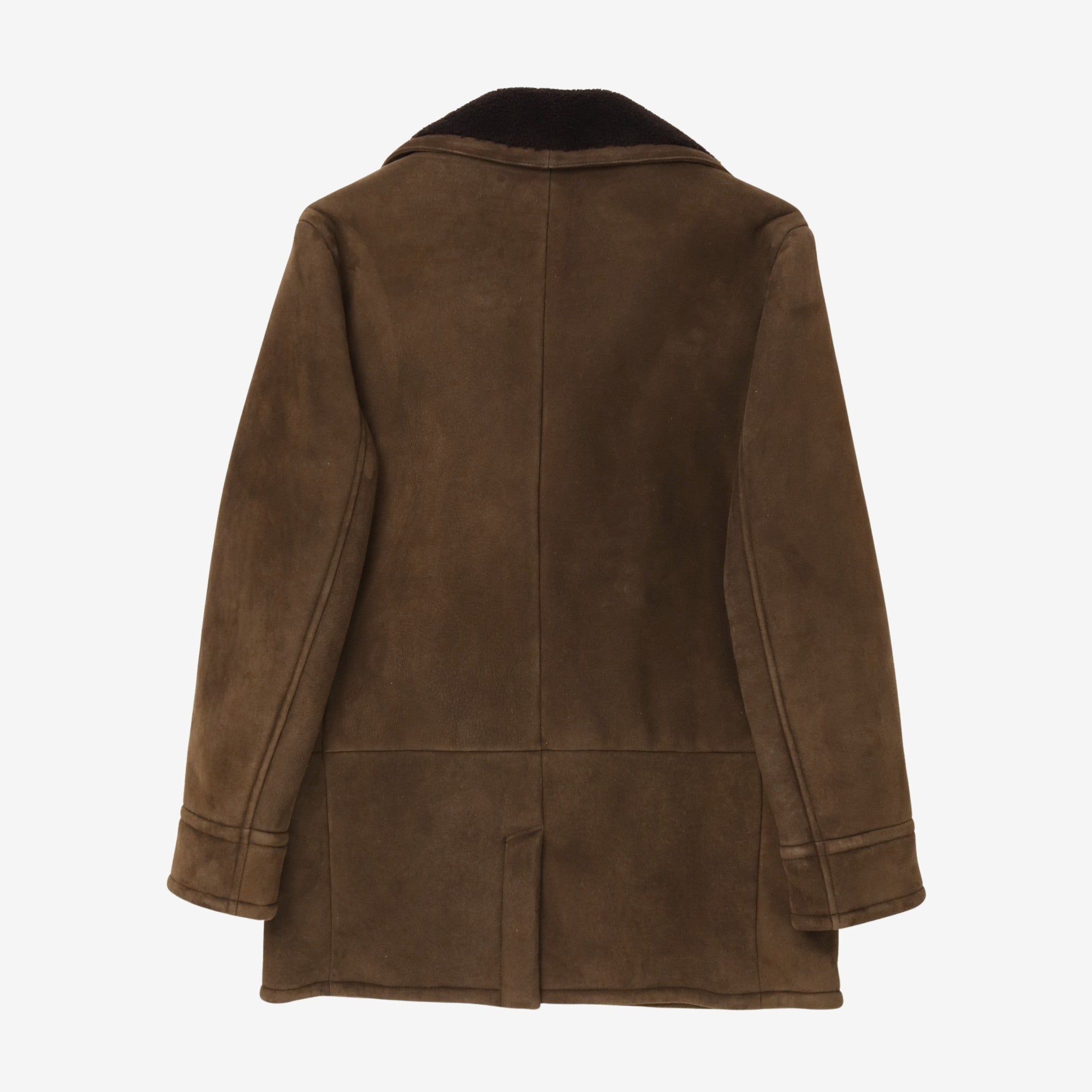 The Cromford Leather Shearling Coat