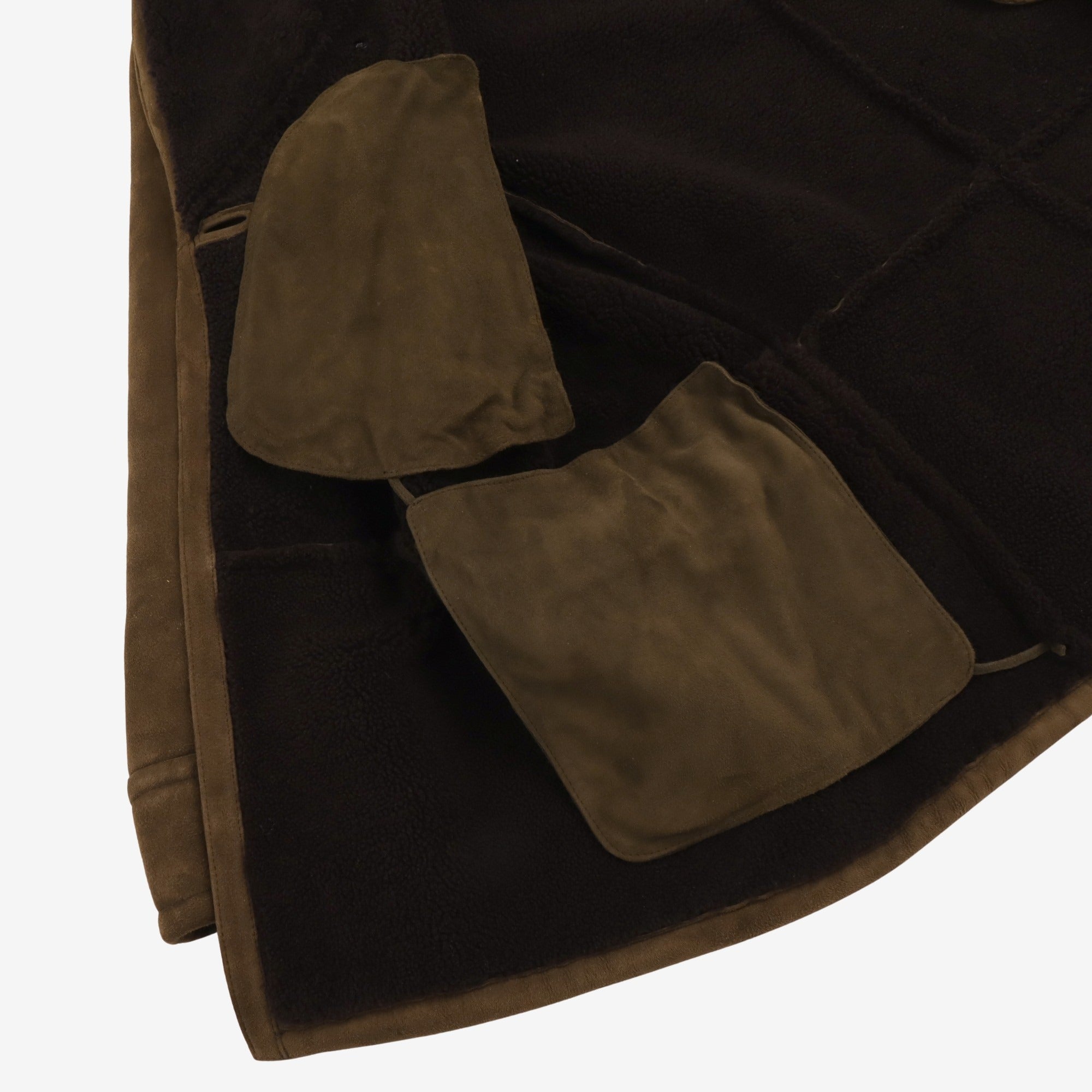 The Cromford Leather Shearling Coat