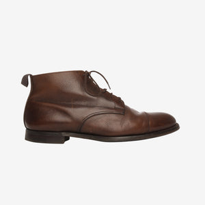 Grained Leather Wye Boot