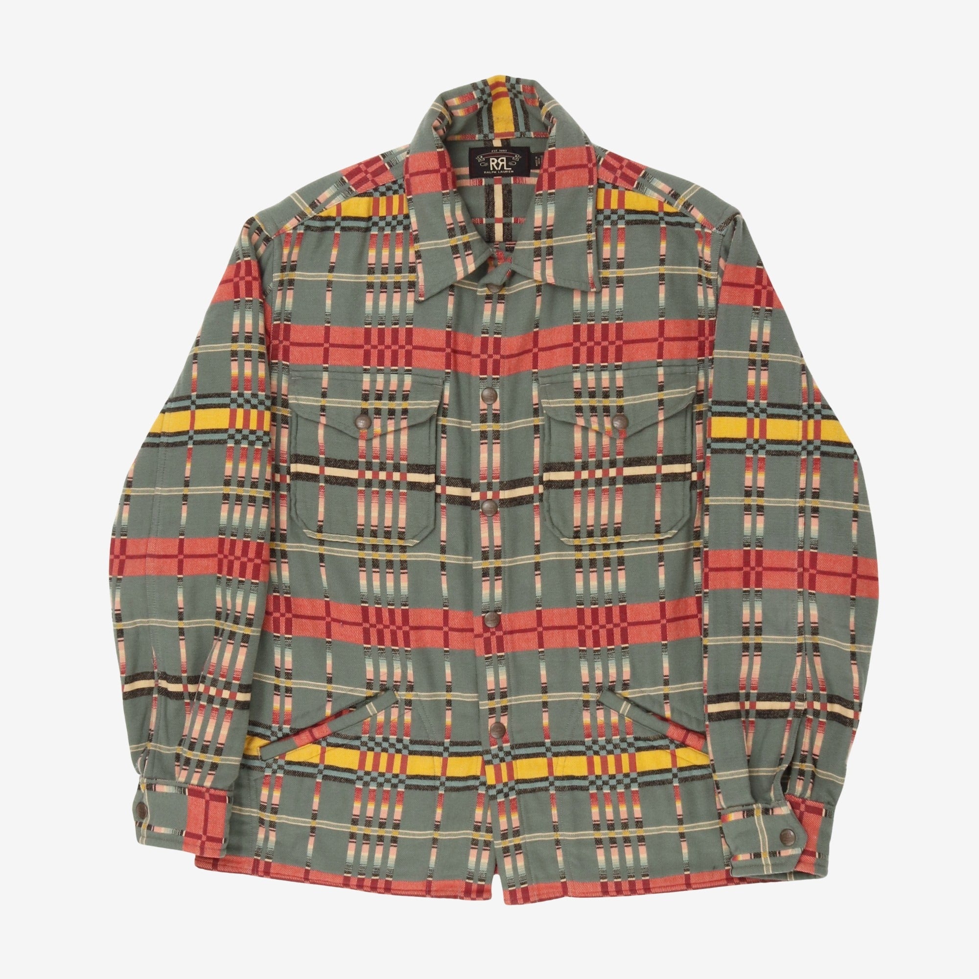 Brown Bear Multi Check Overshirt