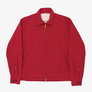 Cotton Twill Zip Jacket