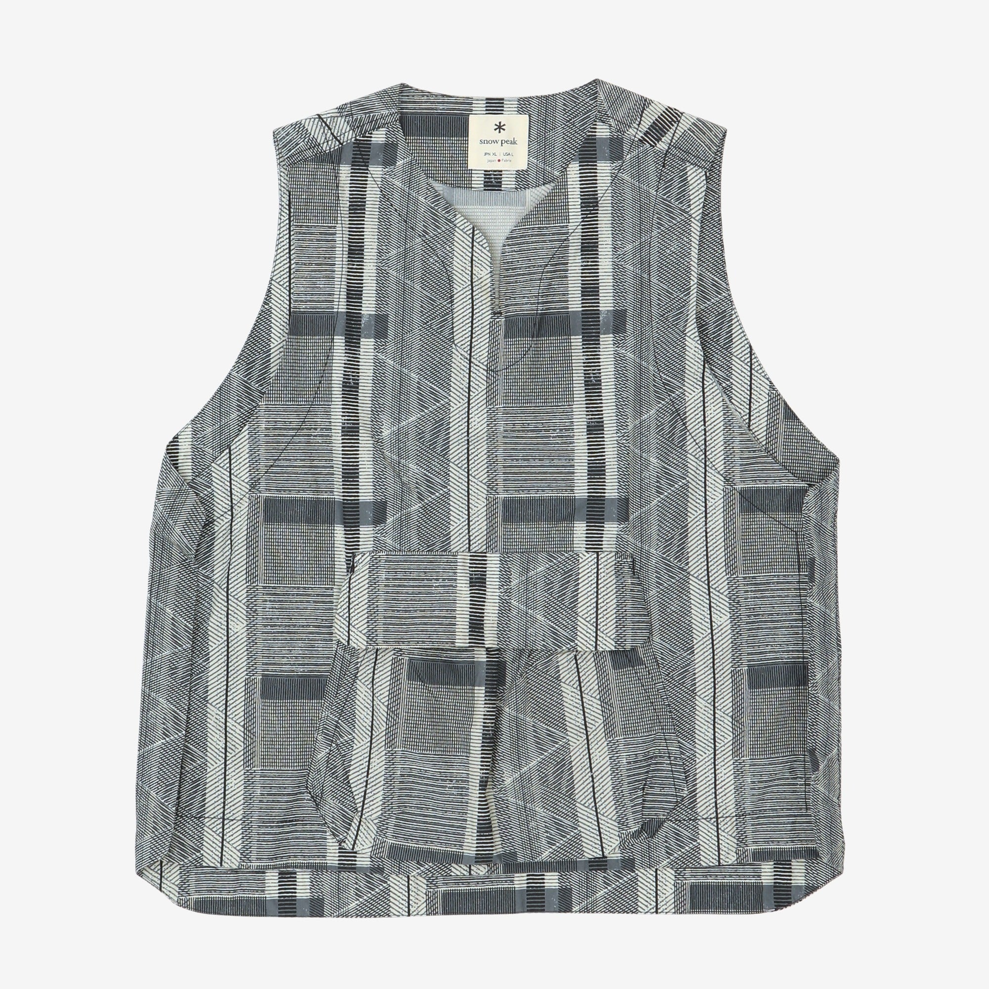 Printed Proof Canvas Vest