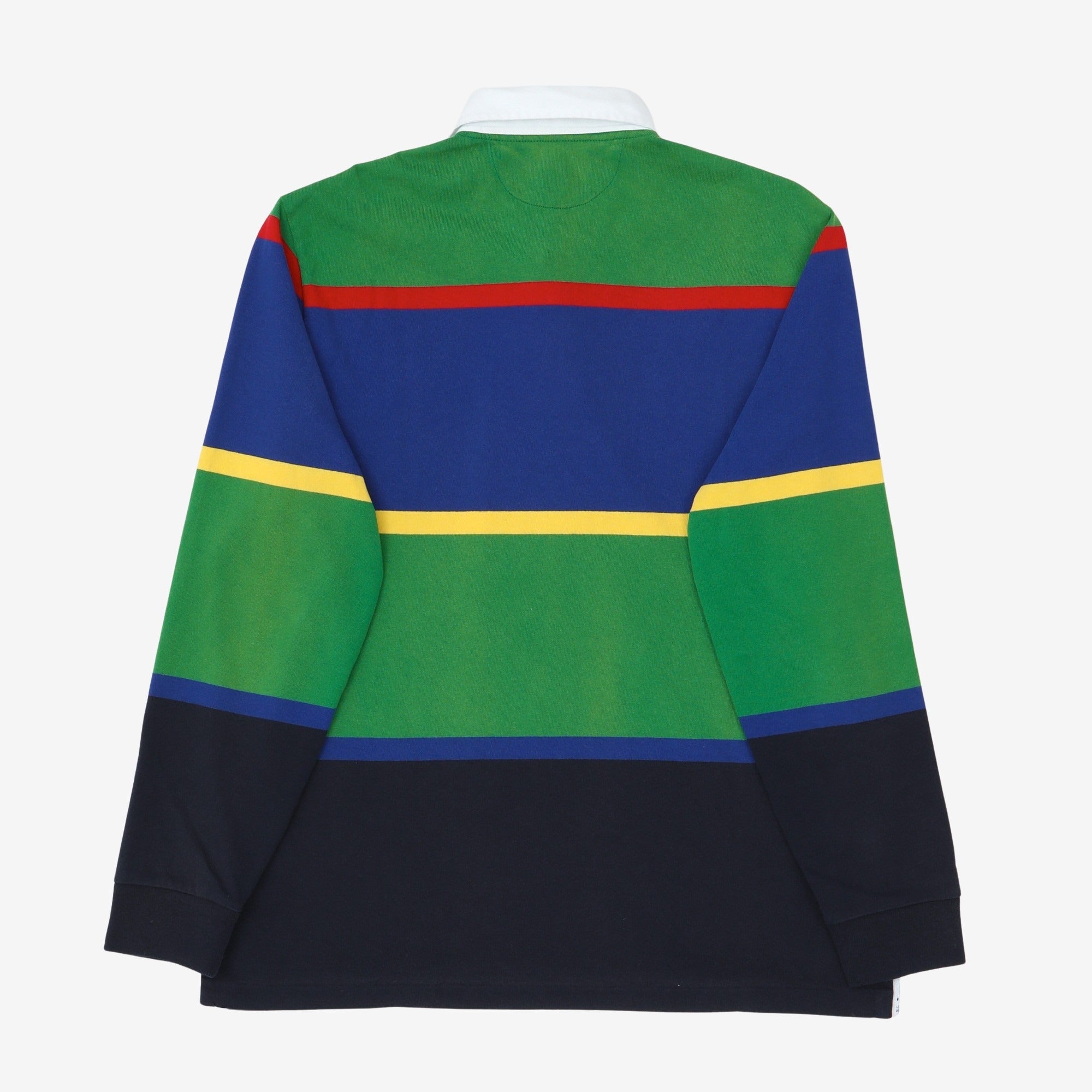 Striped Rugby Polo Shirt