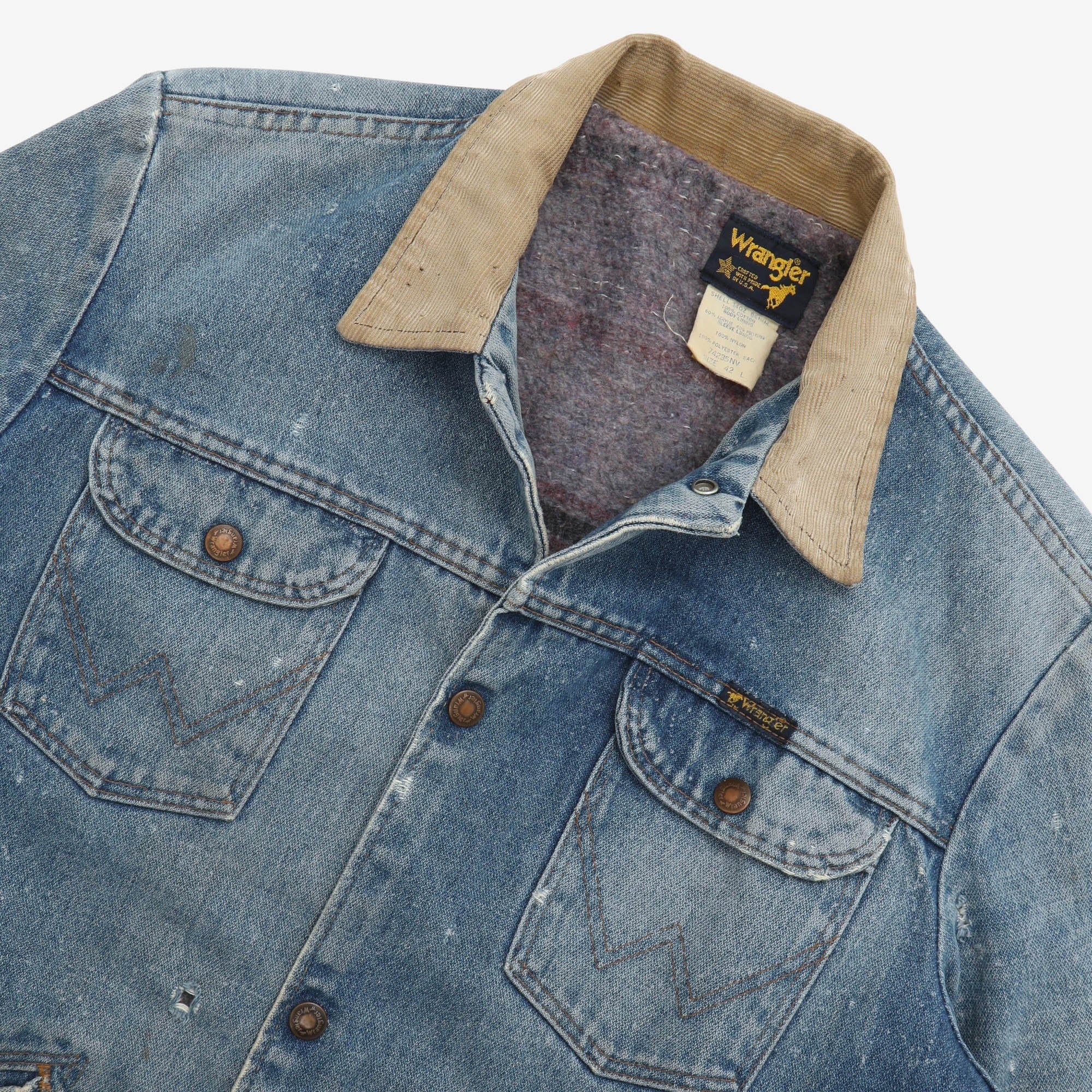 14oz Blanket Lined Denim Jacket