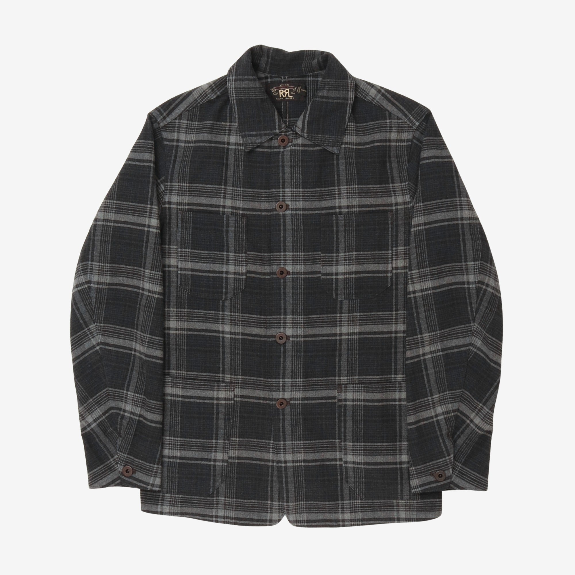 Plaid Flannel Overshirt
