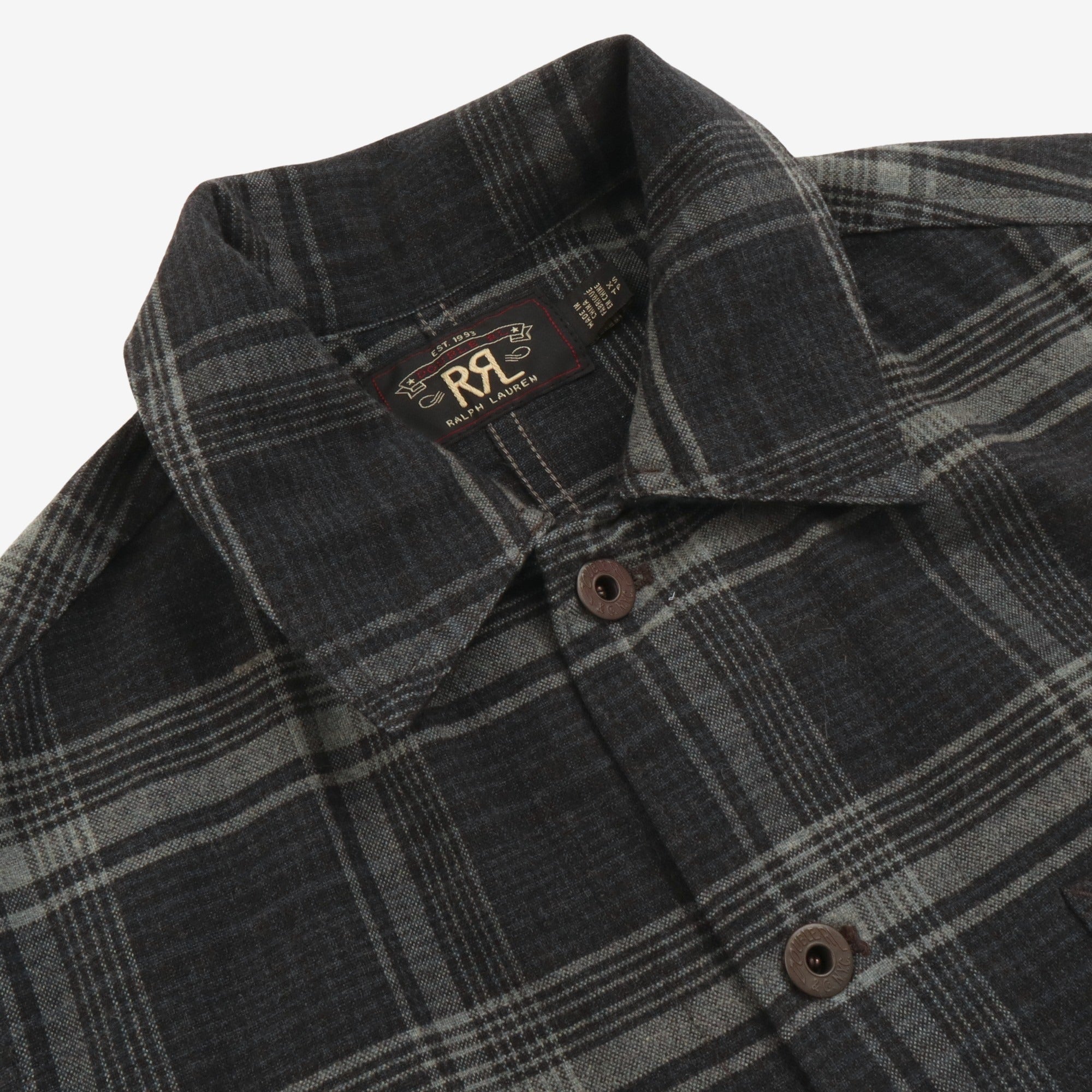 Plaid Flannel Overshirt