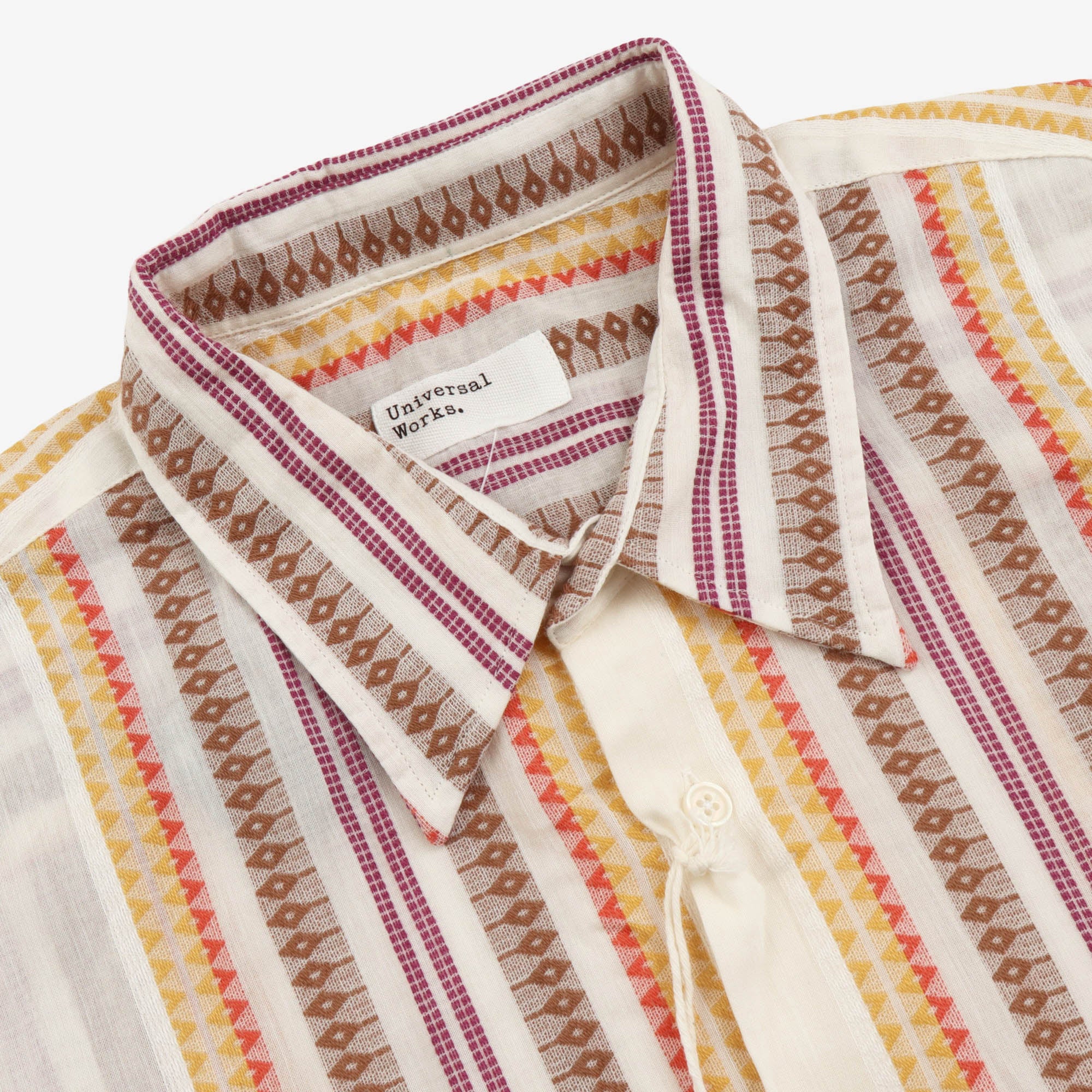 Mala Stripe Square Pocket Shirt