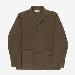 Open Collar Shirt Jacket