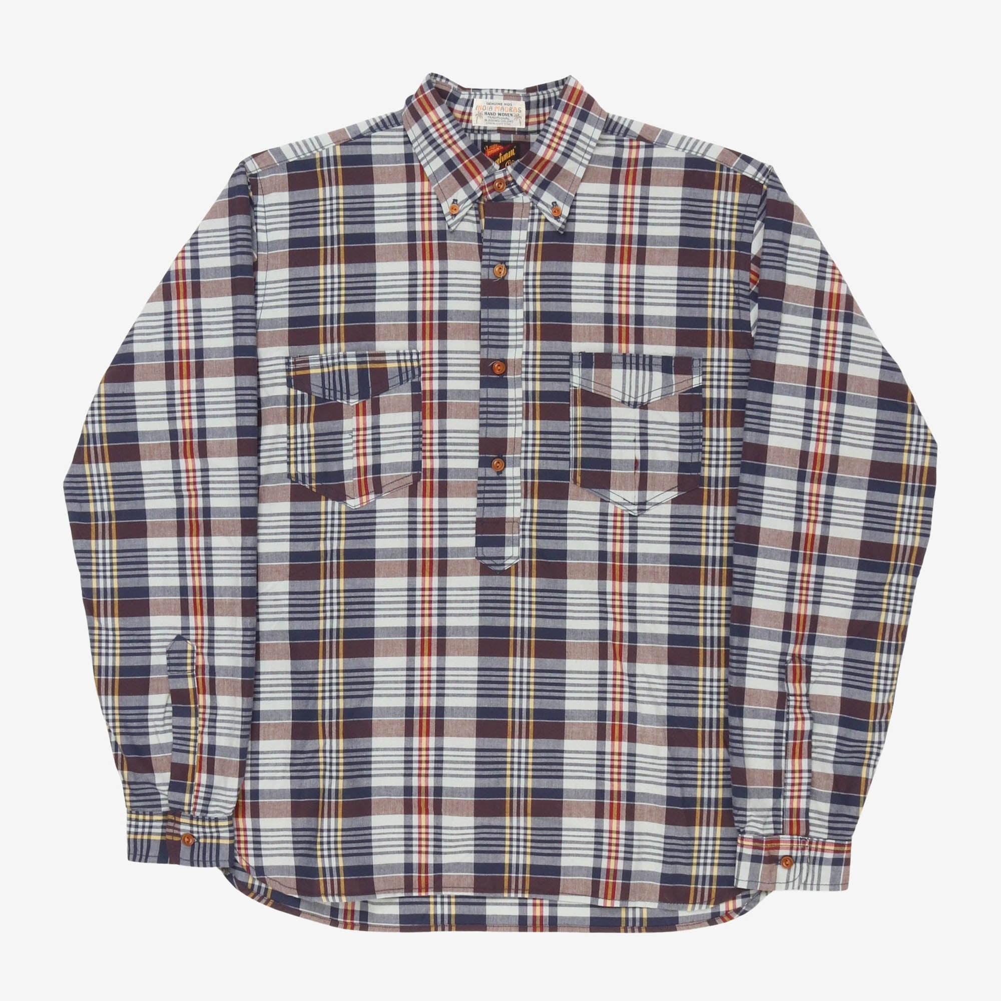 Madras PO Shirt