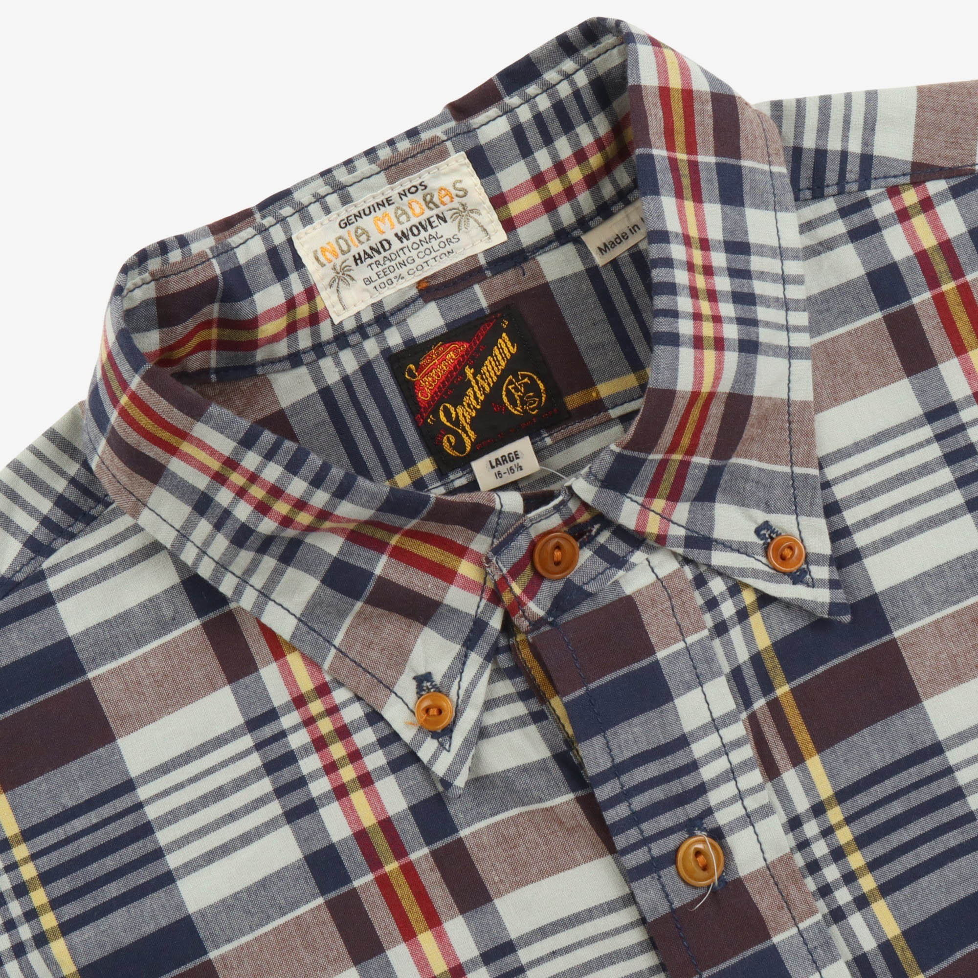 Madras PO Shirt