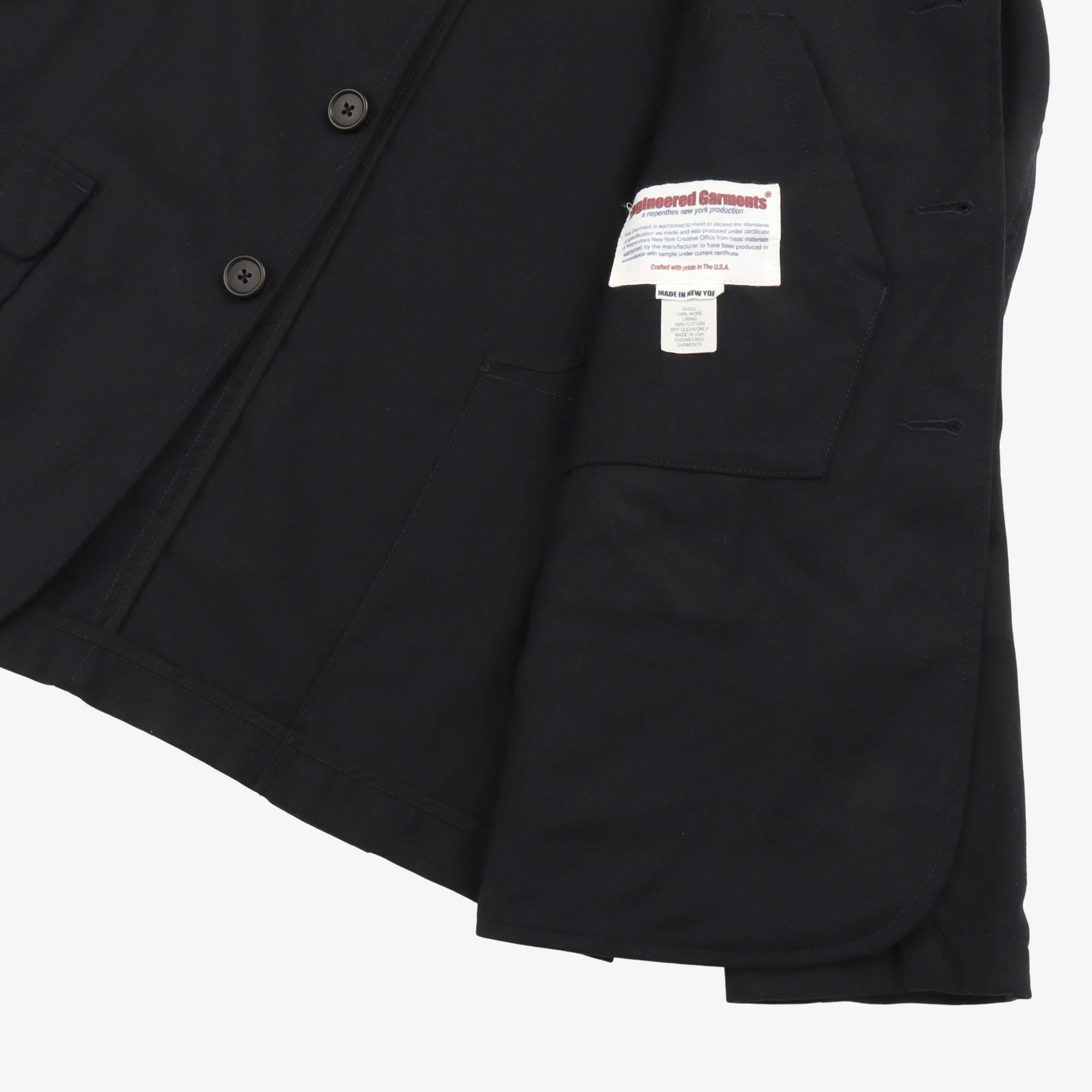 Wool Serge Bedford Jacket