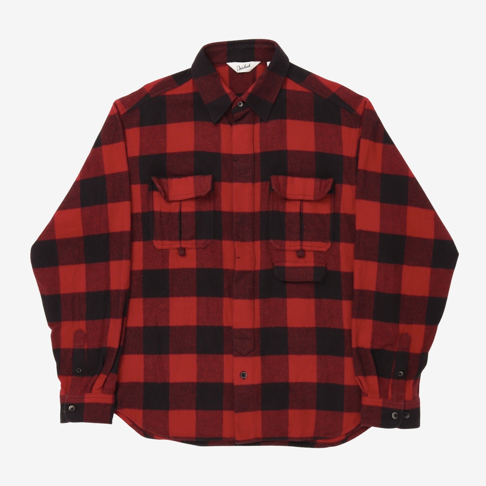 Buffalo Plaid Flannel Work Shirt
