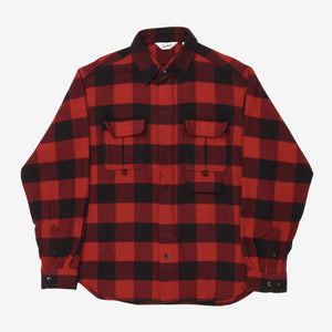Buffalo Plaid Flannel Work Shirt