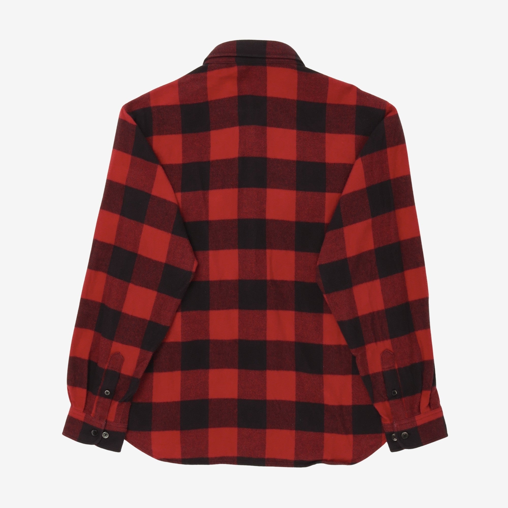 Buffalo Plaid Flannel Work Shirt