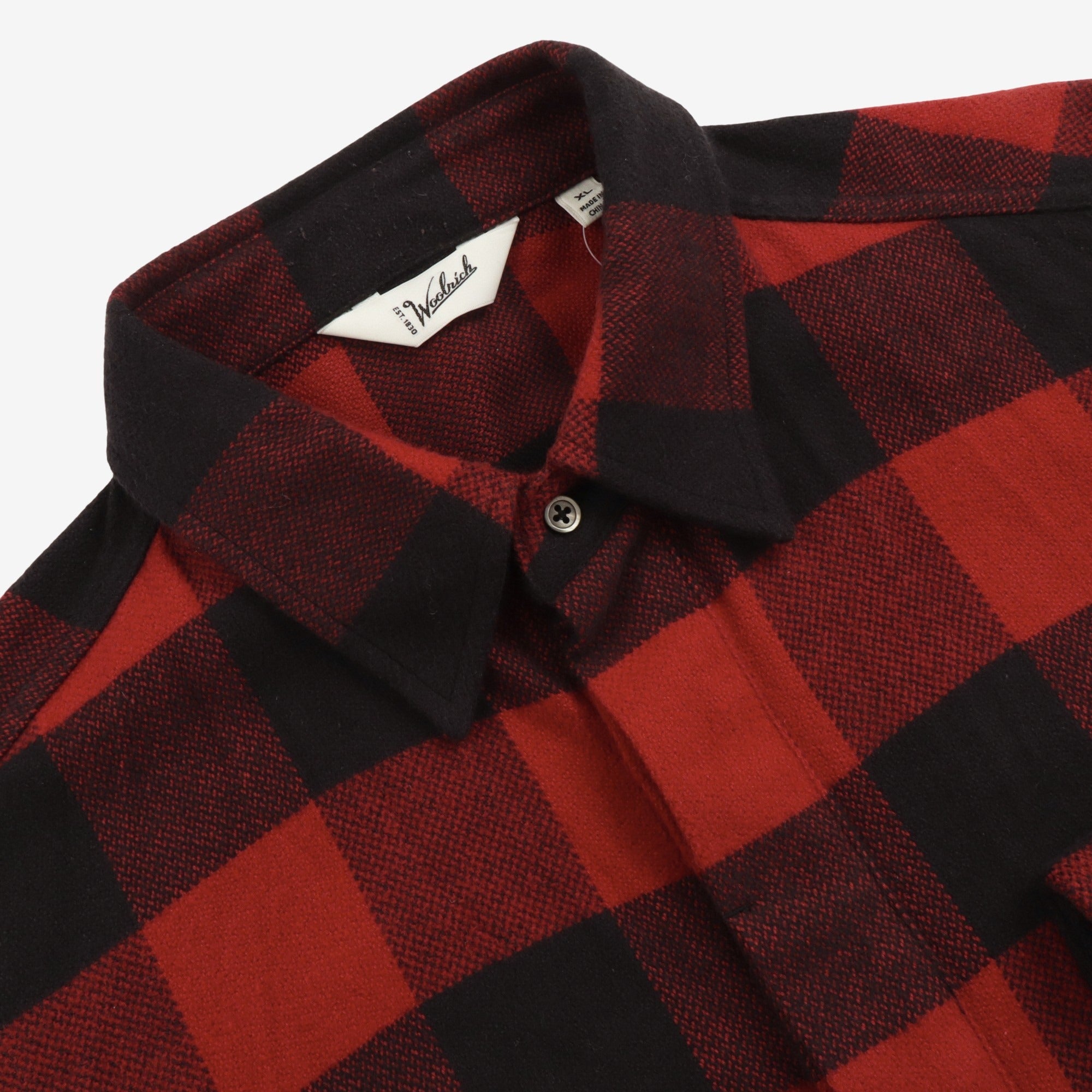 Buffalo Plaid Flannel Work Shirt