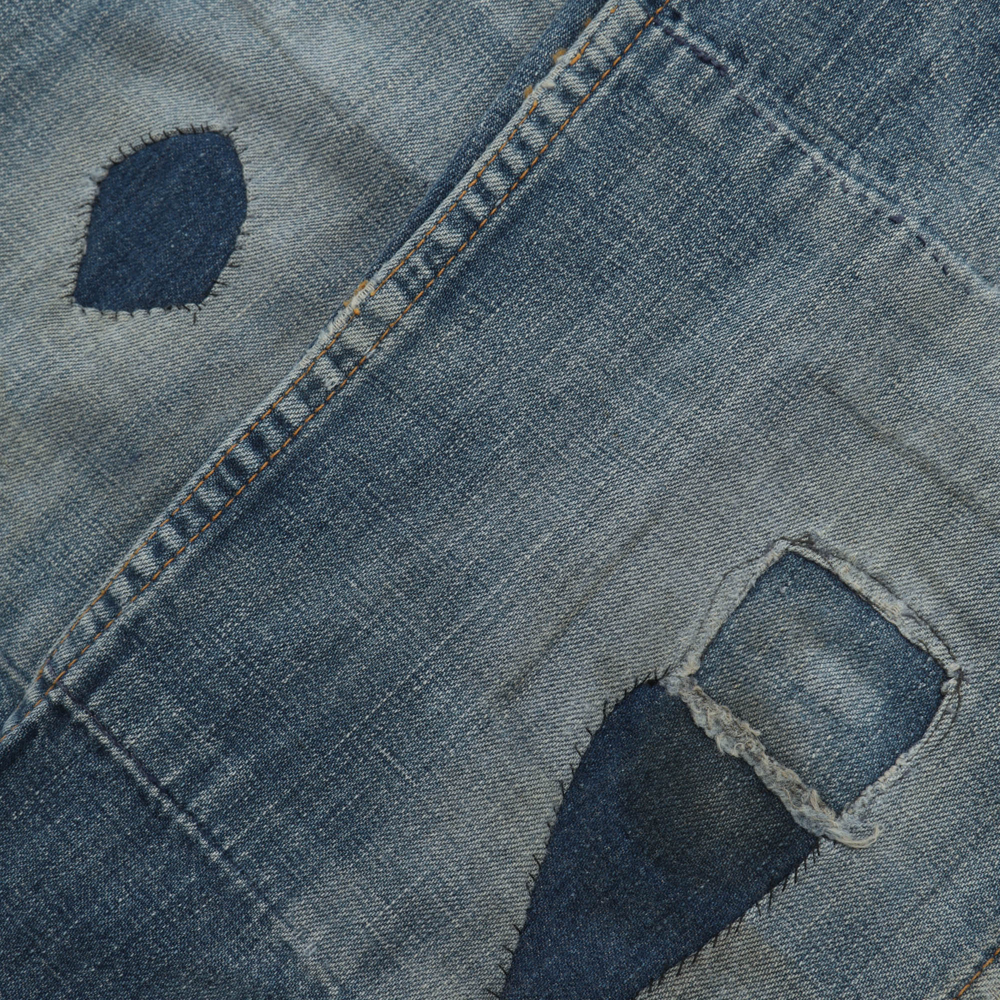 Kids Patchwork Tex N Jeans