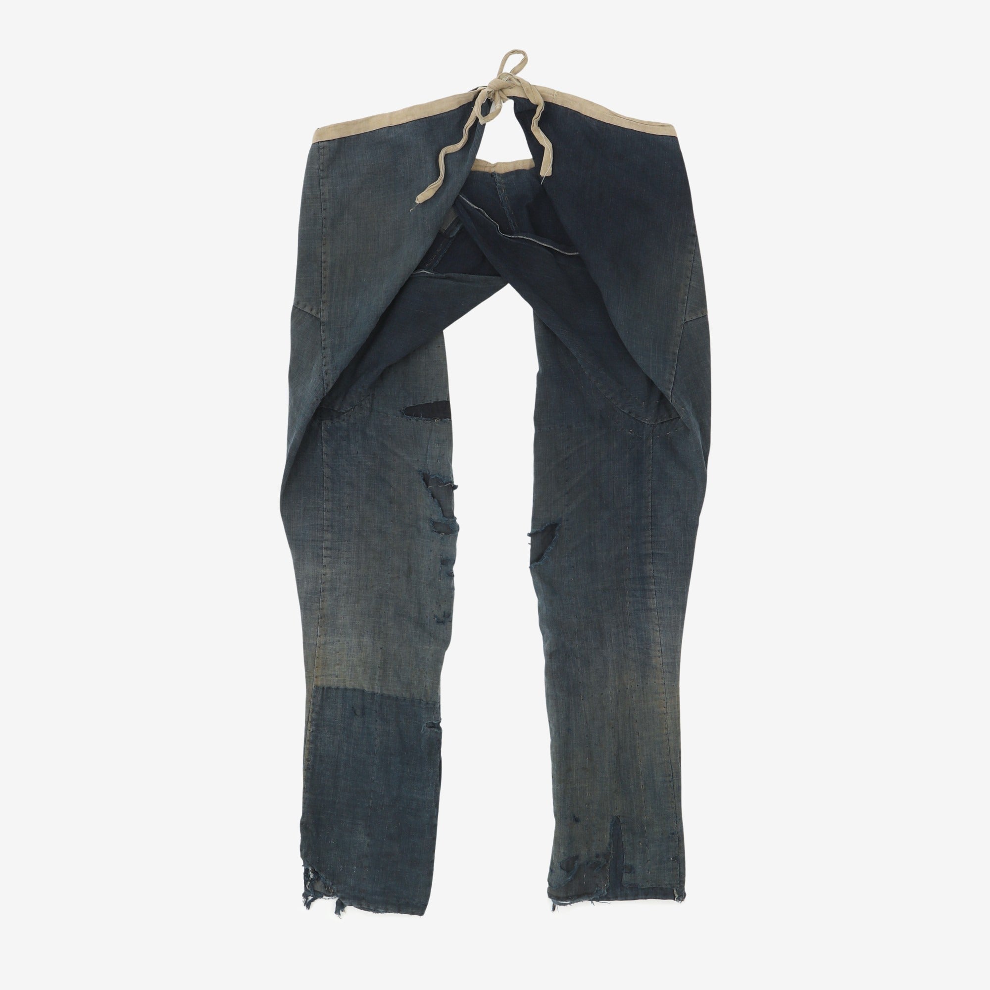1900s Japanese Boro Pants