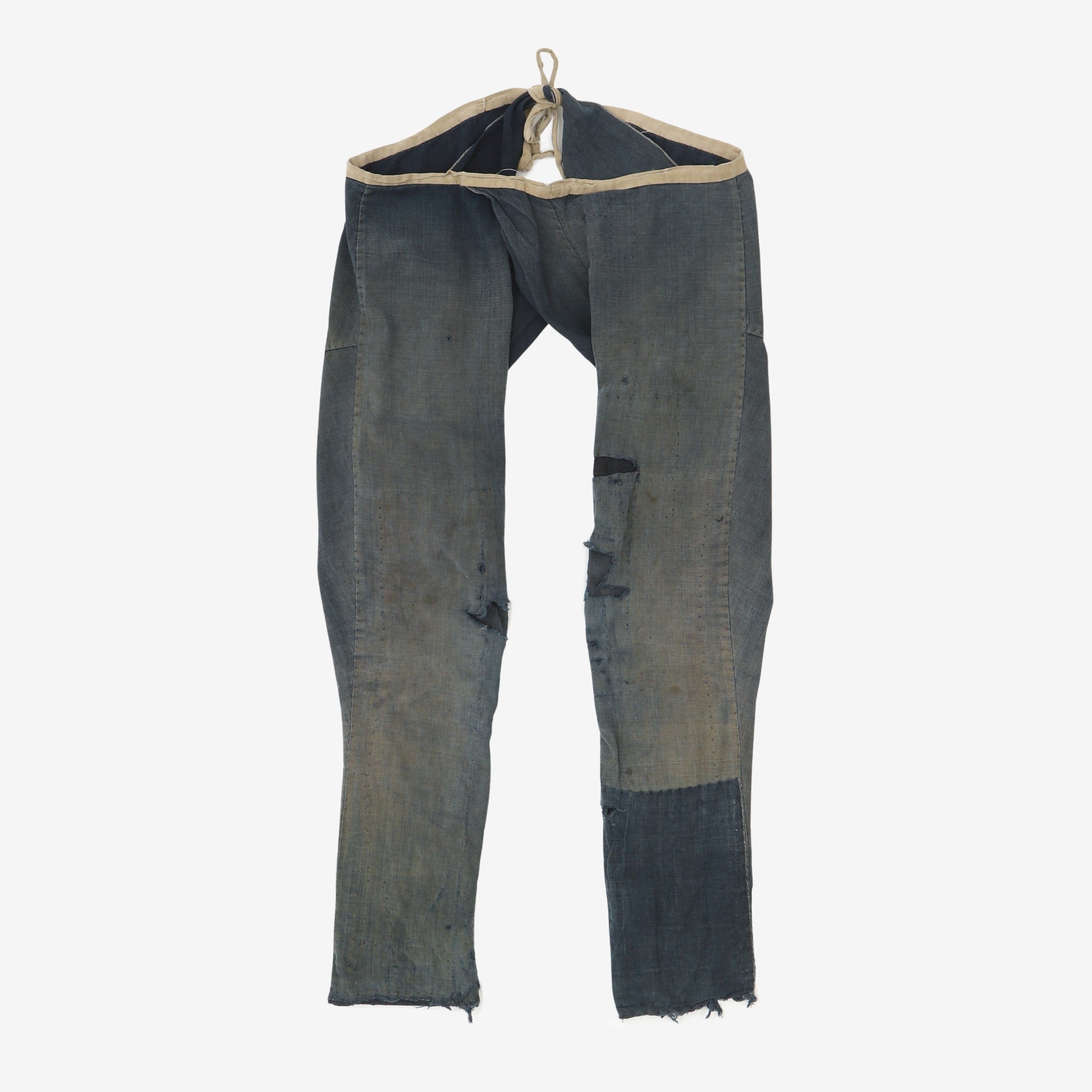 1900s Japanese Boro Pants