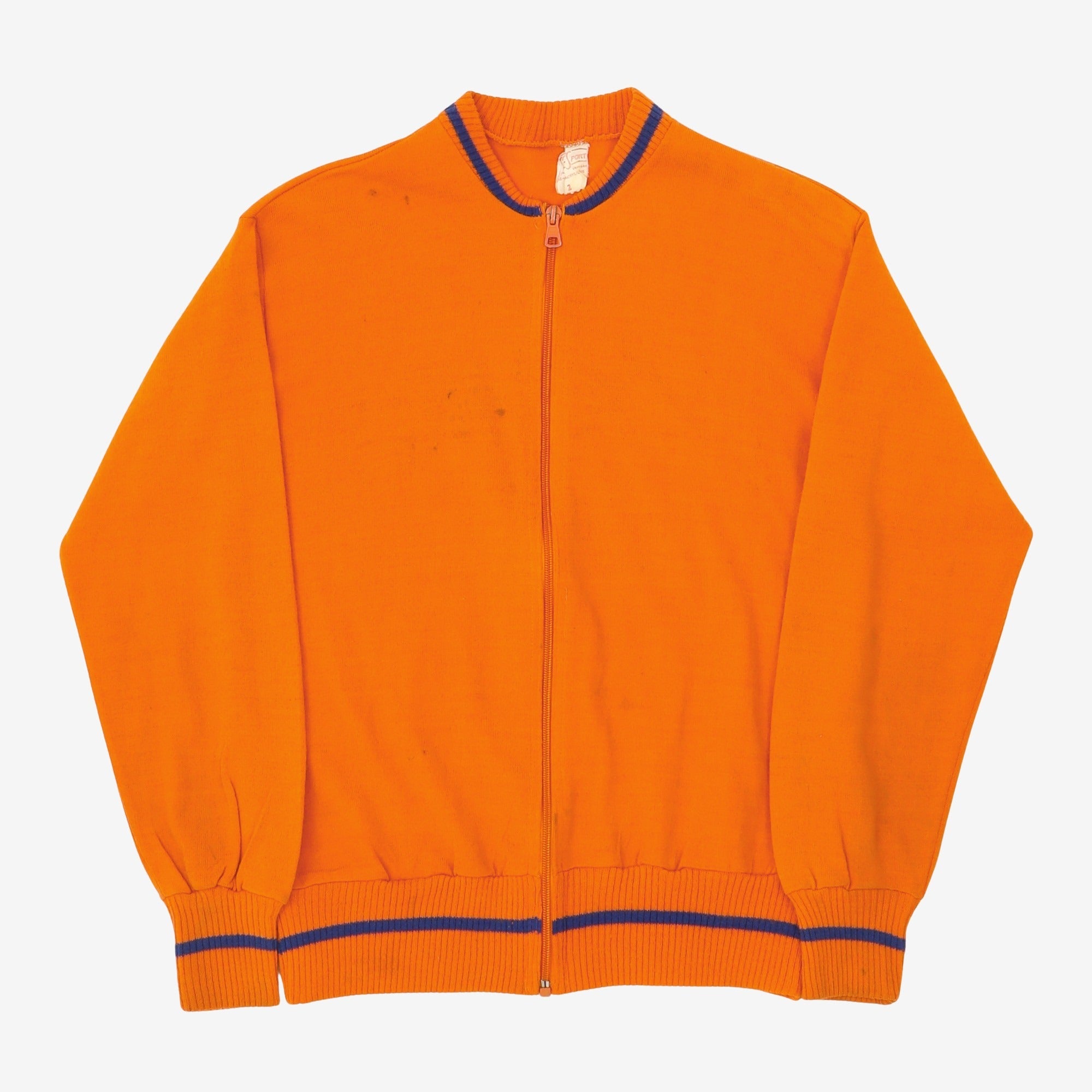 1950s French Motocomfort zip sweater