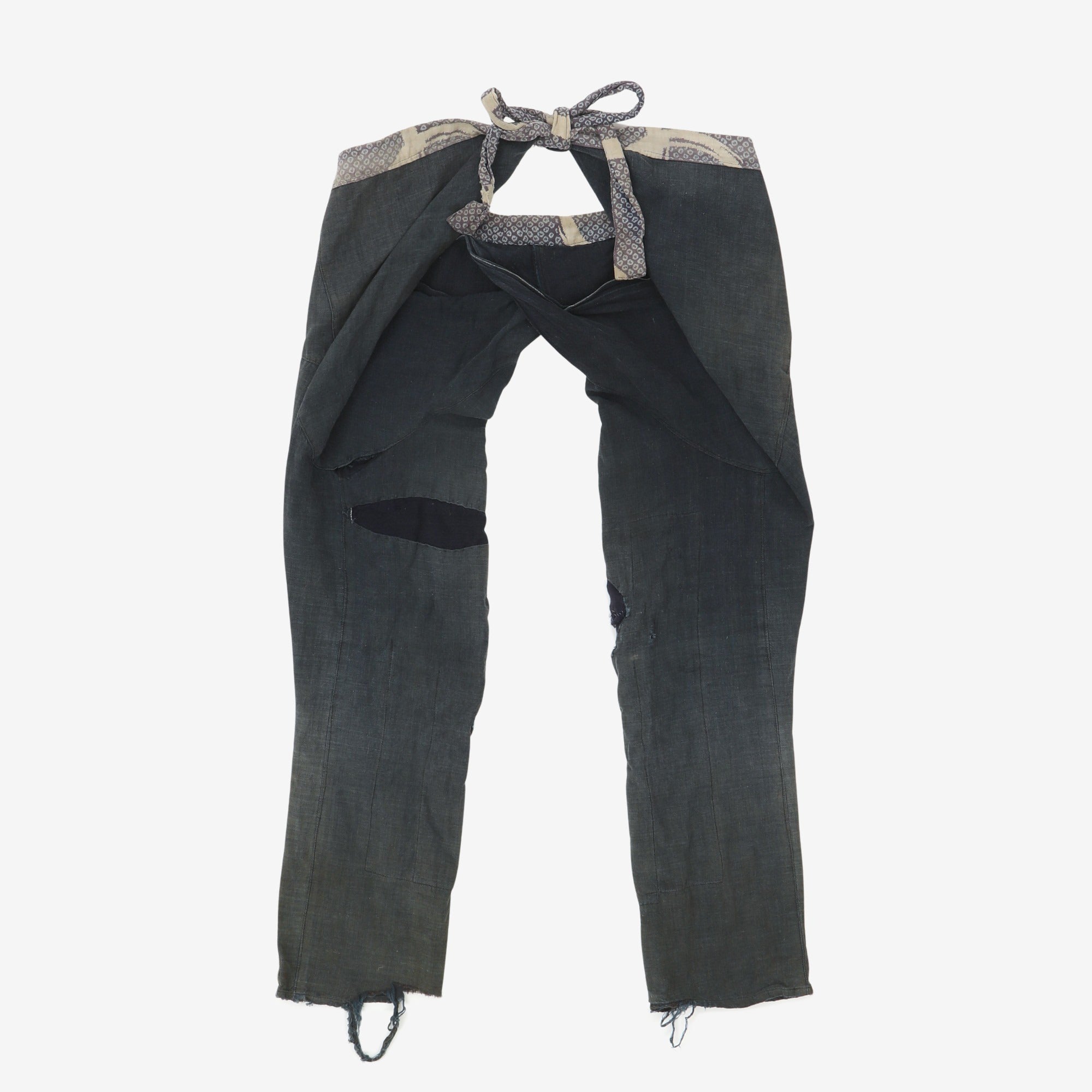 1900s Japanese Boro Pants