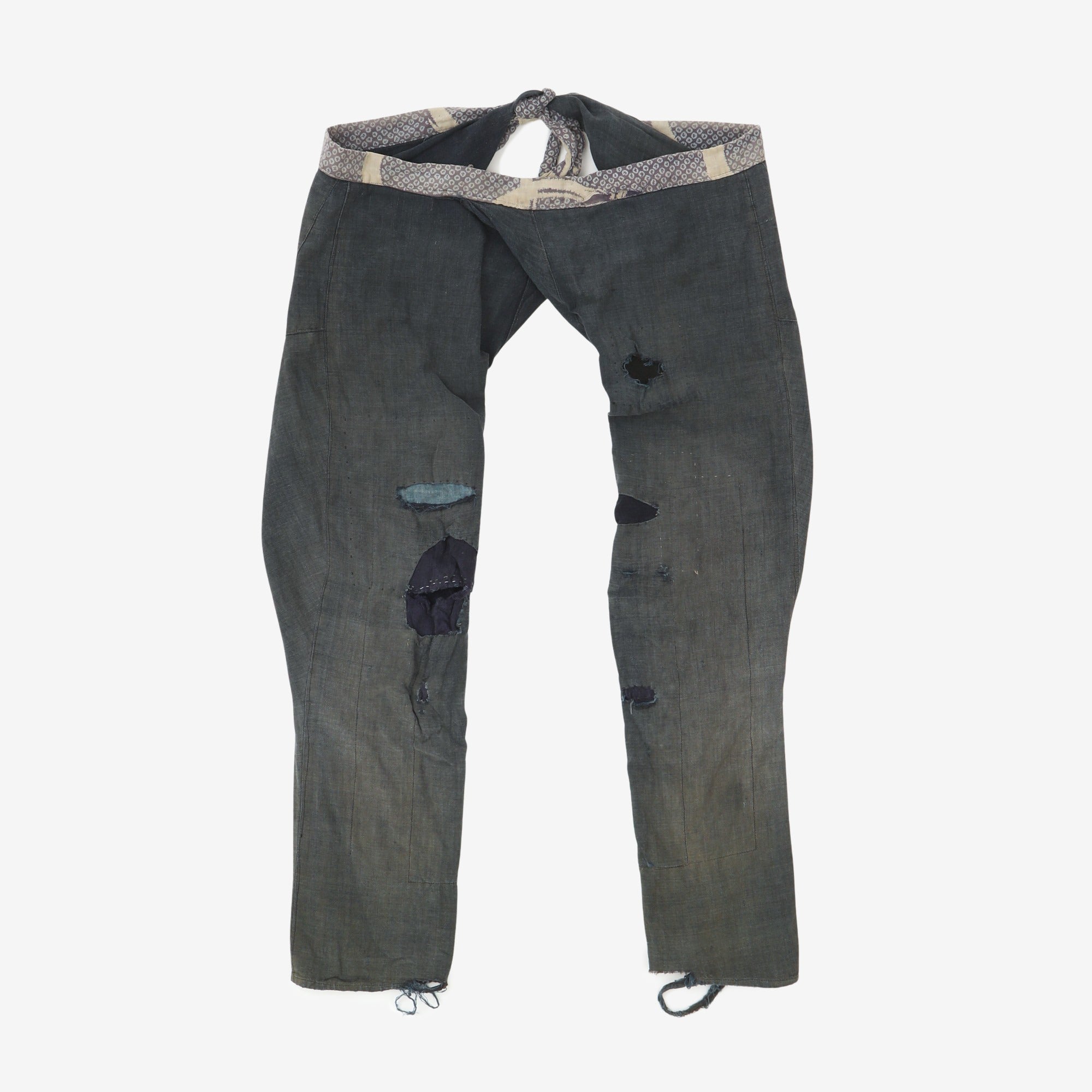 1900s Japanese Boro Pants