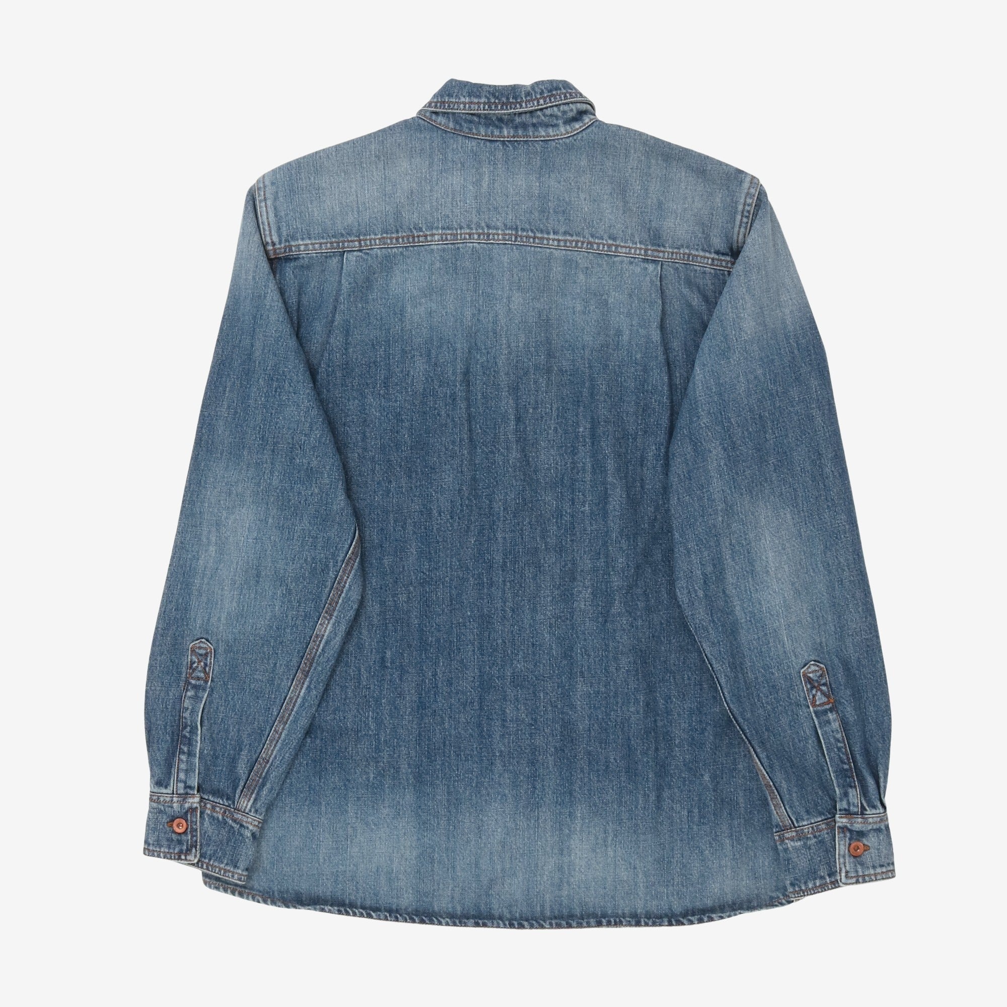 Denim Fatigue Overshirt