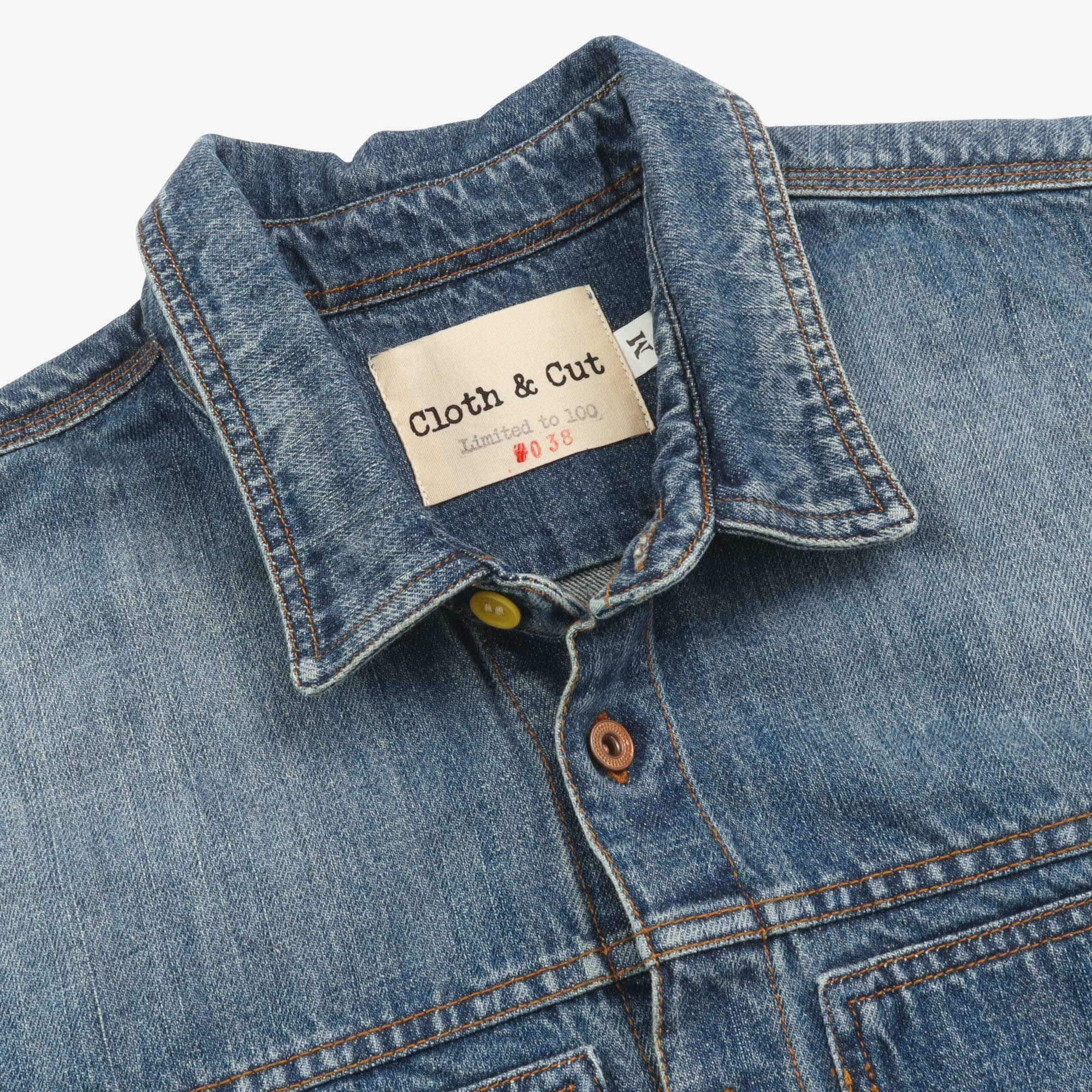 Denim Fatigue Overshirt