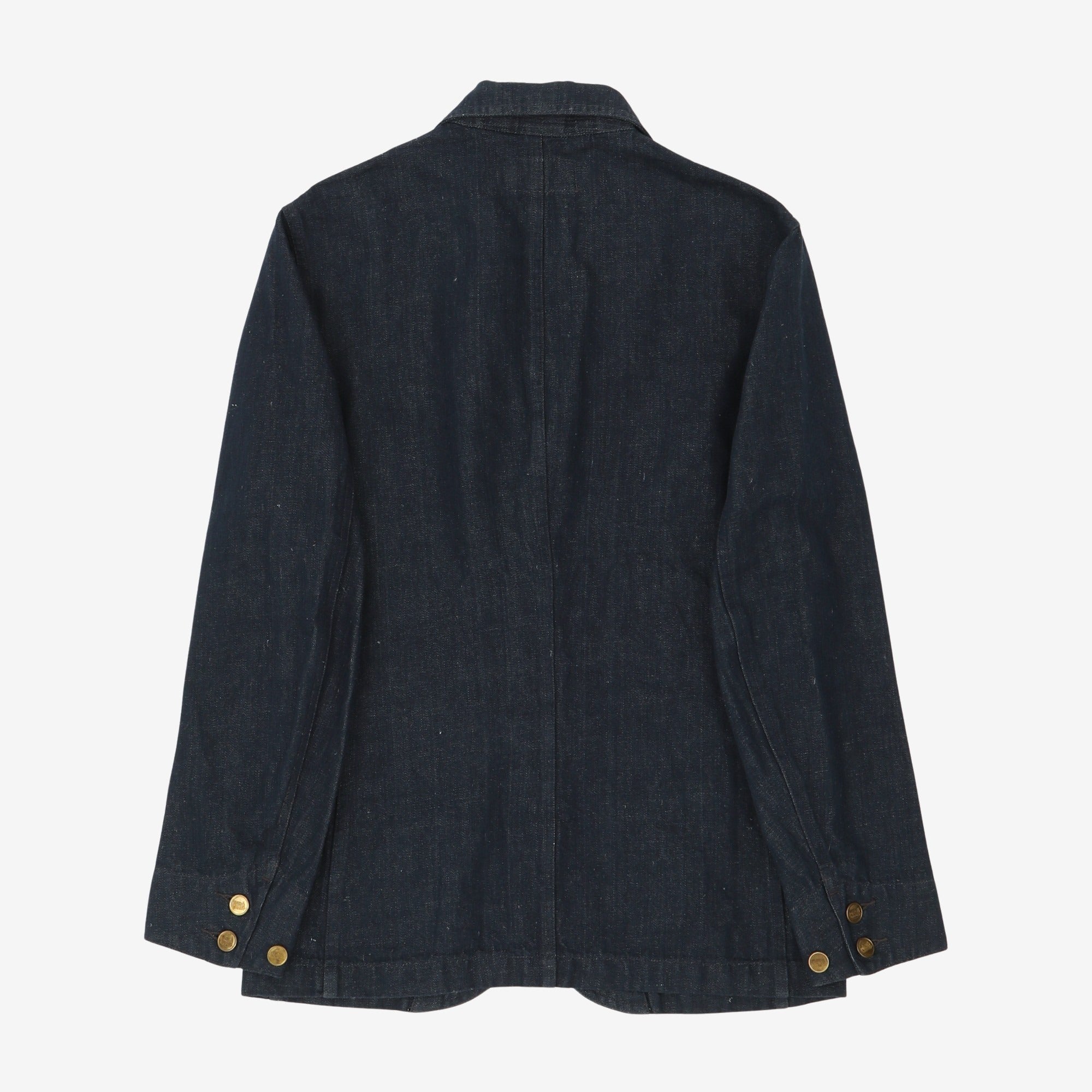 Cotton Hemp Denim Sports Coat
