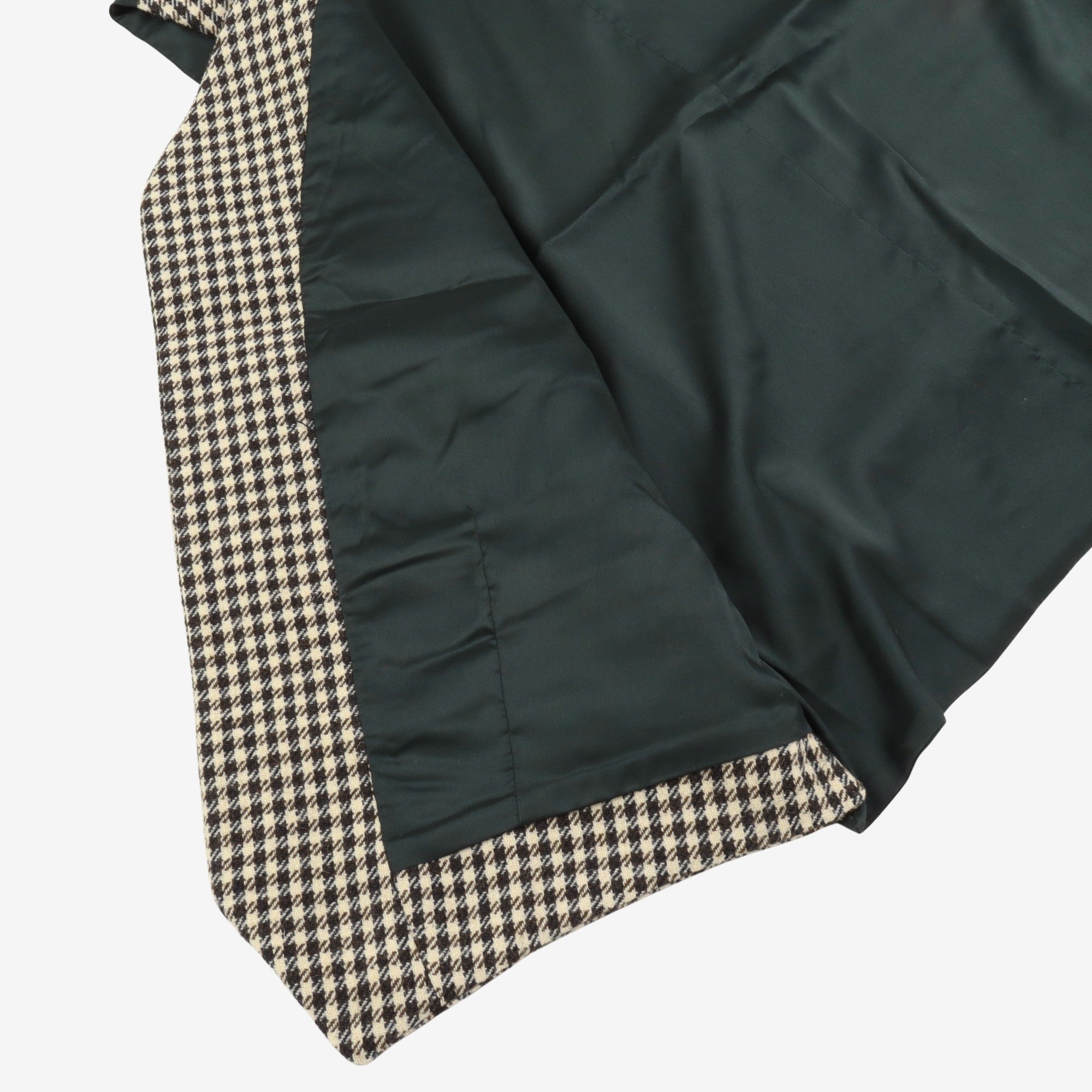 Wool Check Waistcoat
