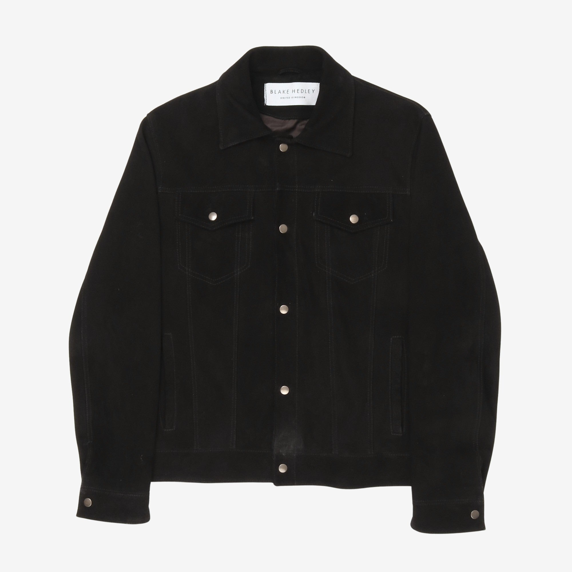 Suede Trucker Jacket