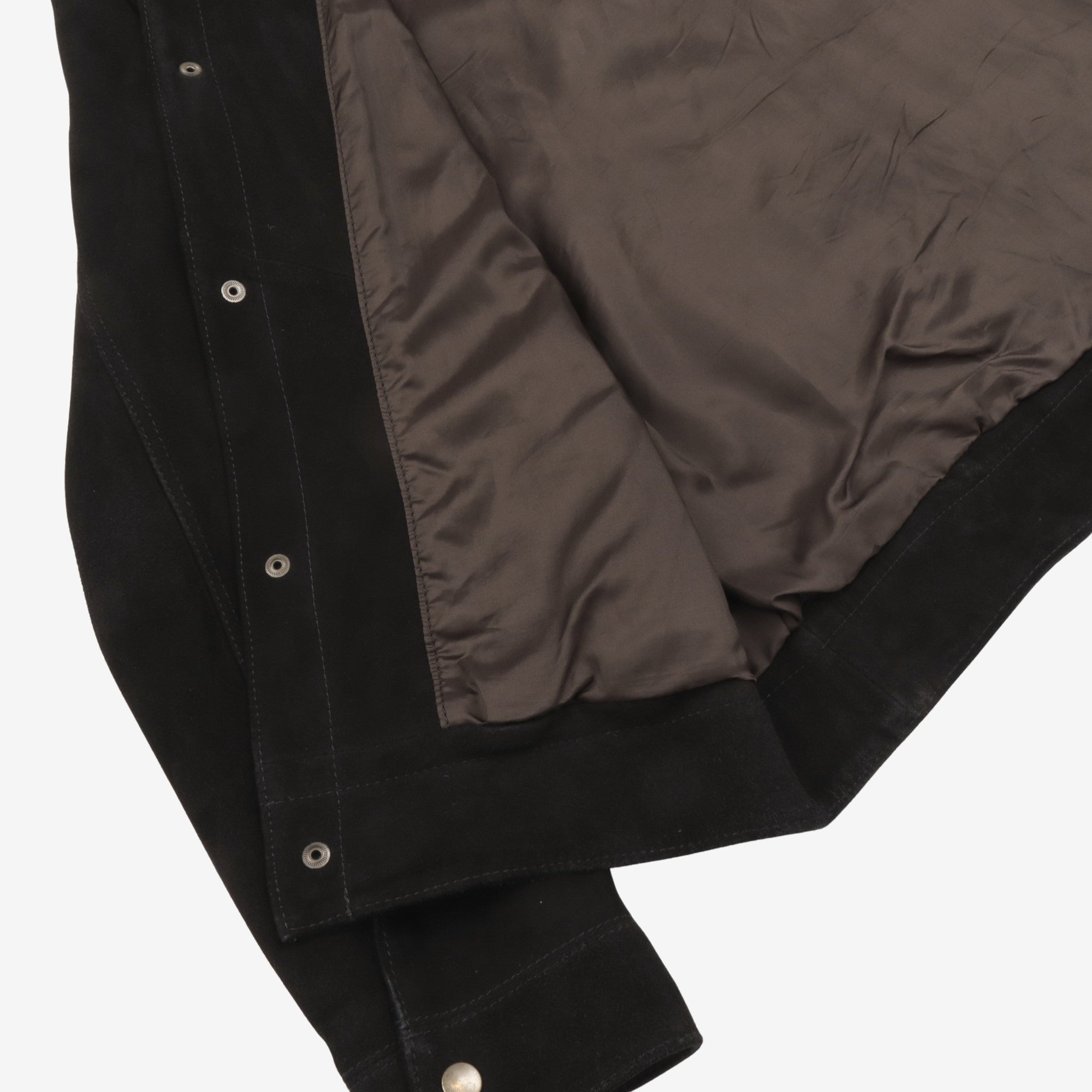 Suede Trucker Jacket