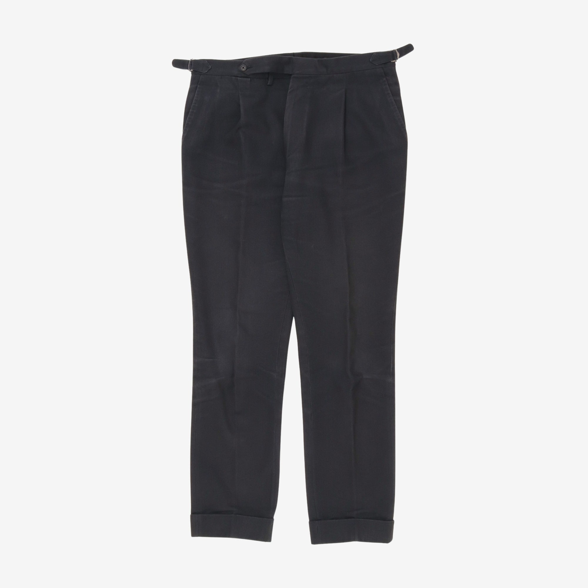 Pleated Chinos (34W X 30.5L)