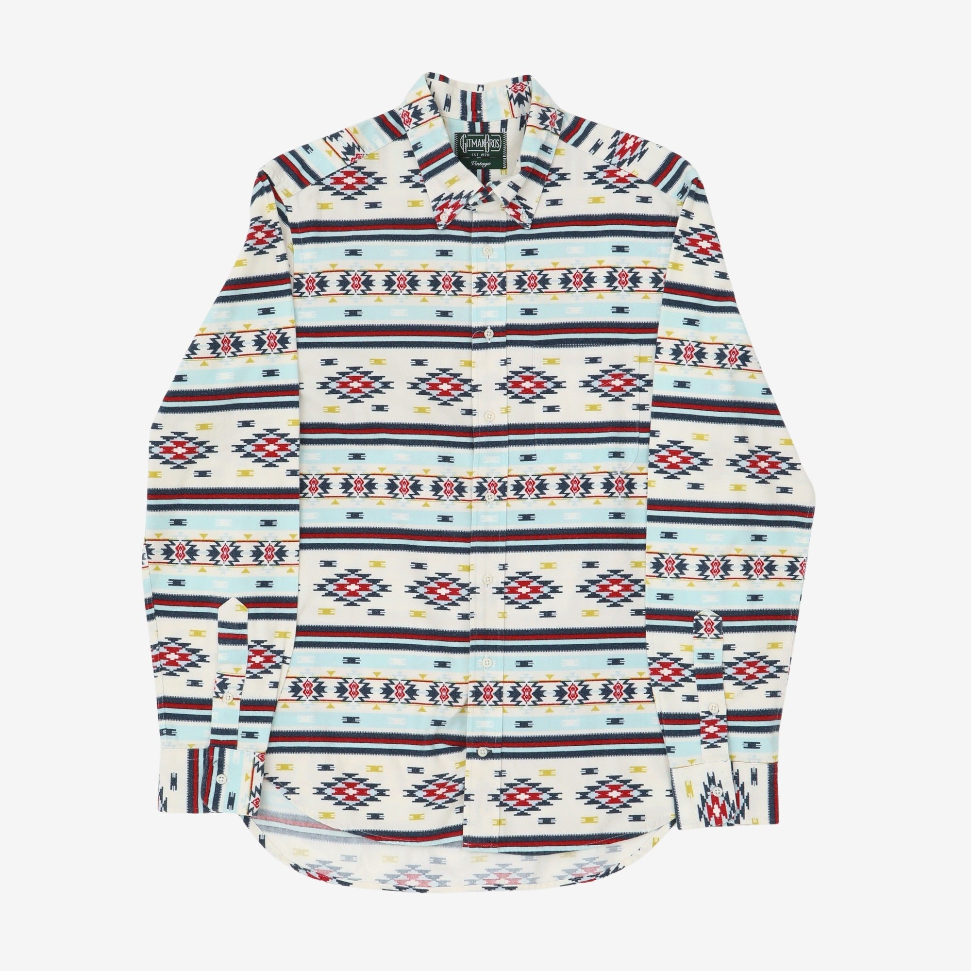 Aztec Print BD Shirt