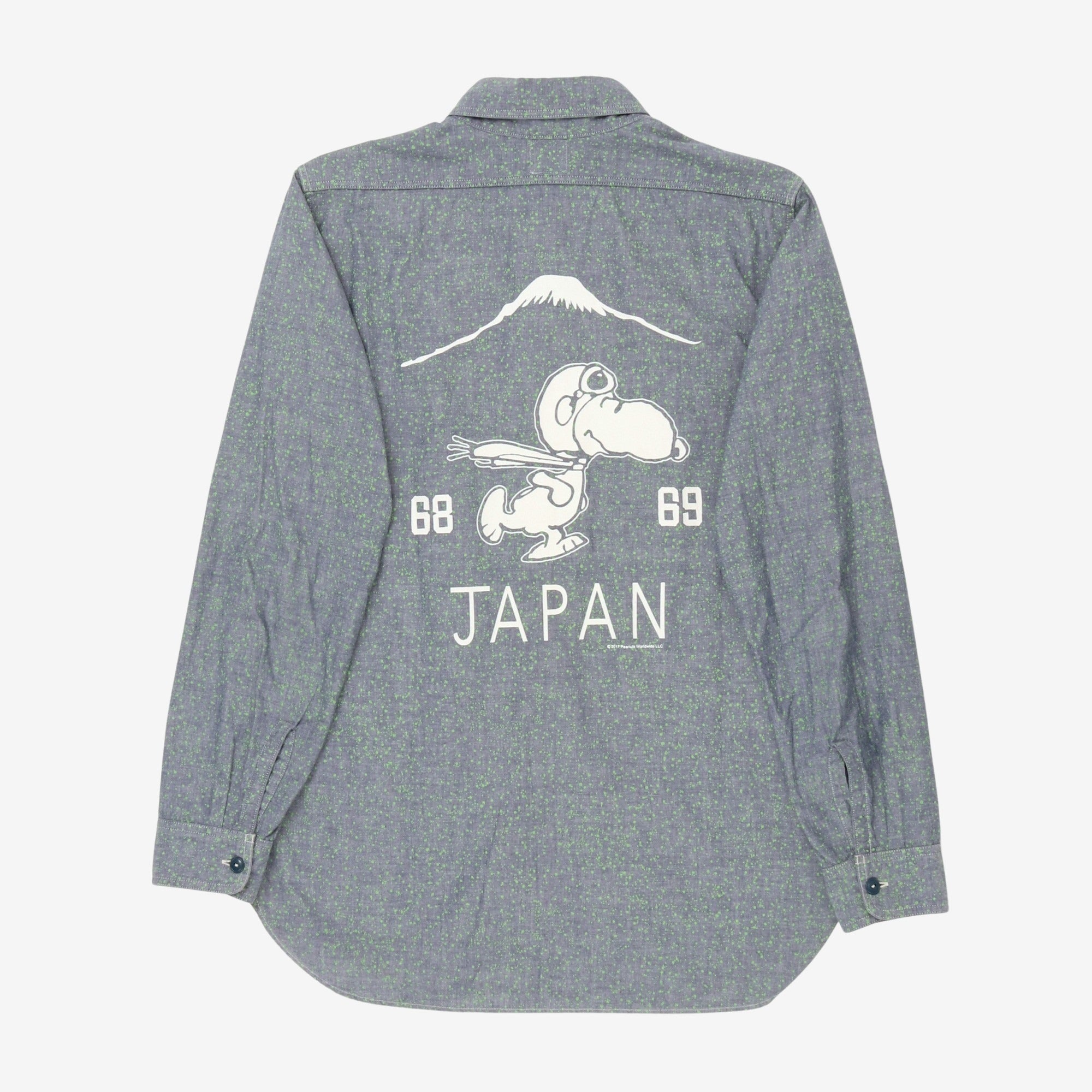 Peanuts Chambray Work Shirt