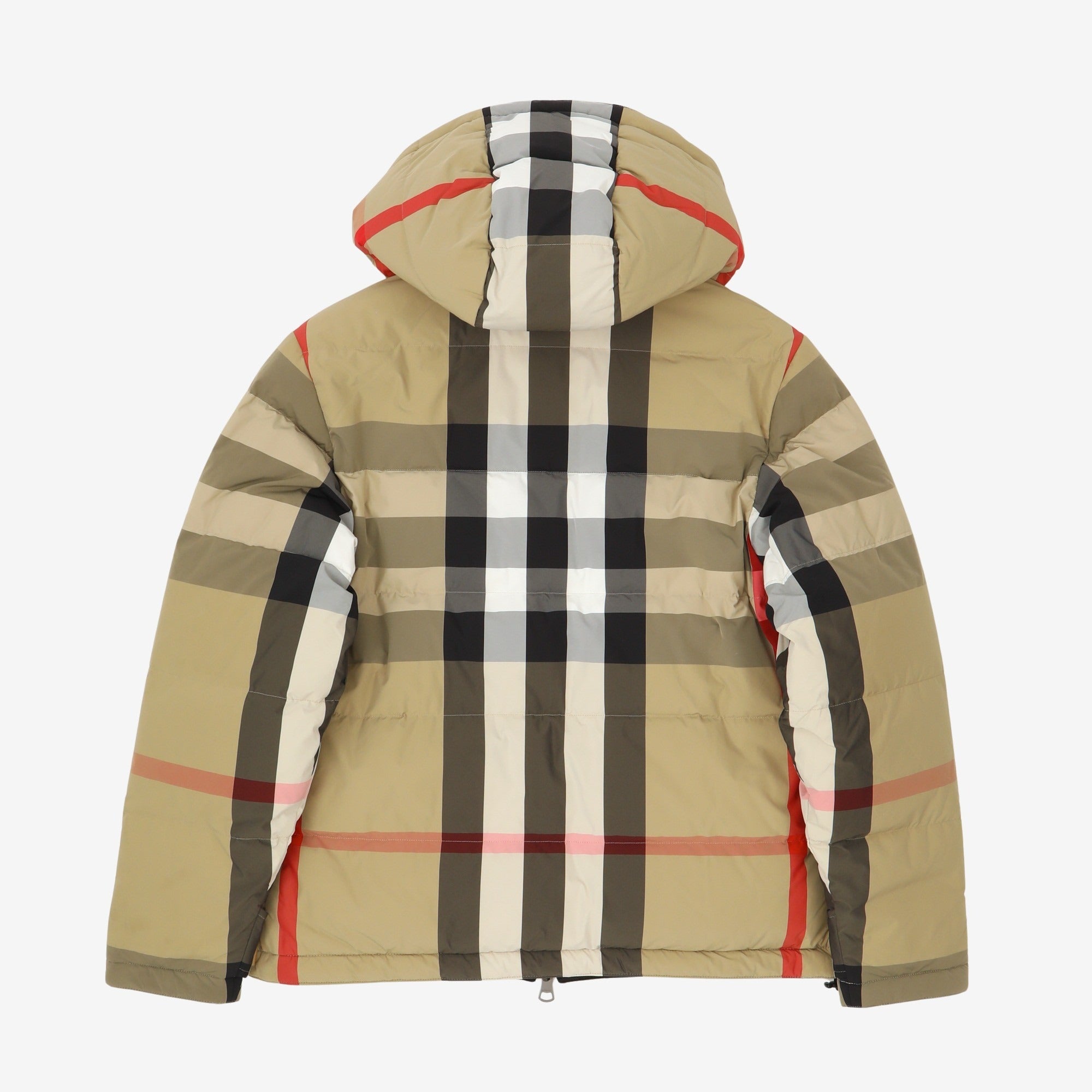 Reversible Check Puffer Jacket