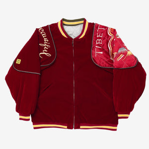 Velveteen Sham Bomber Jacket (Tibet)