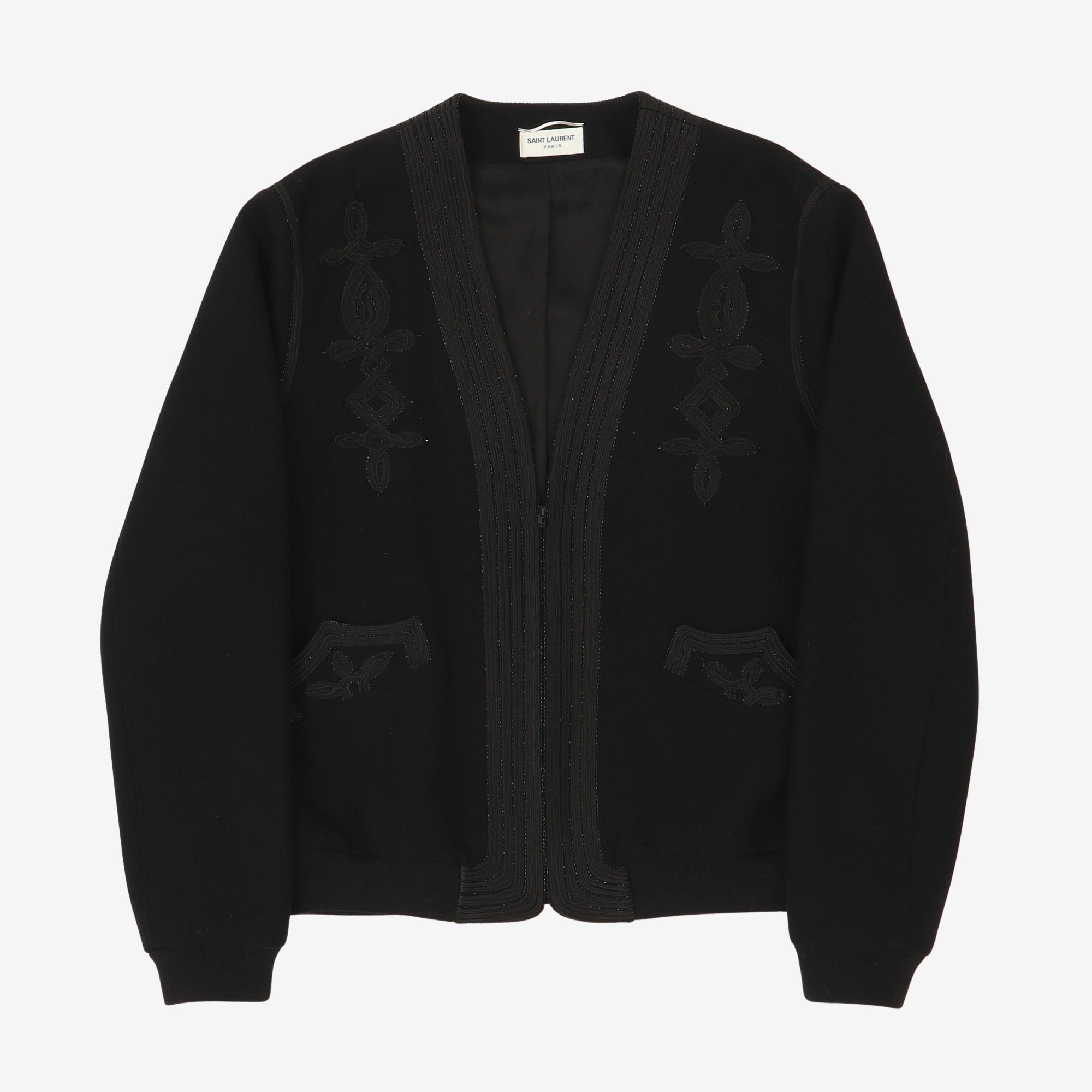 Embroidered Bomber Jacket