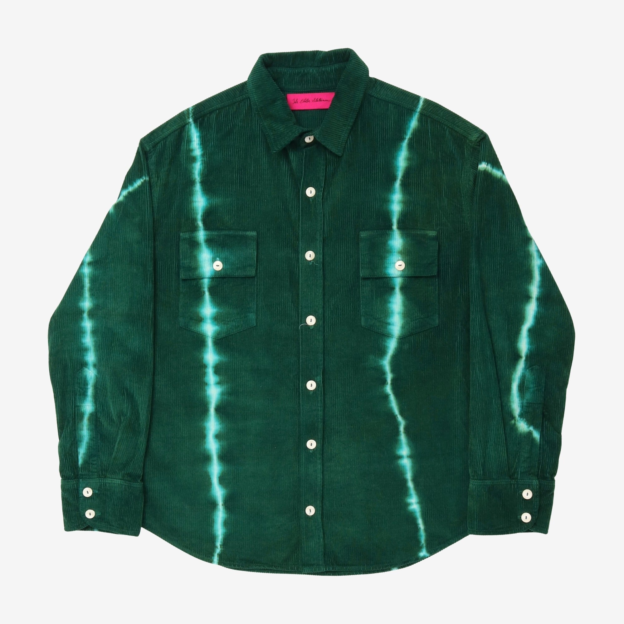 Tie Dye Corduroy Shirt