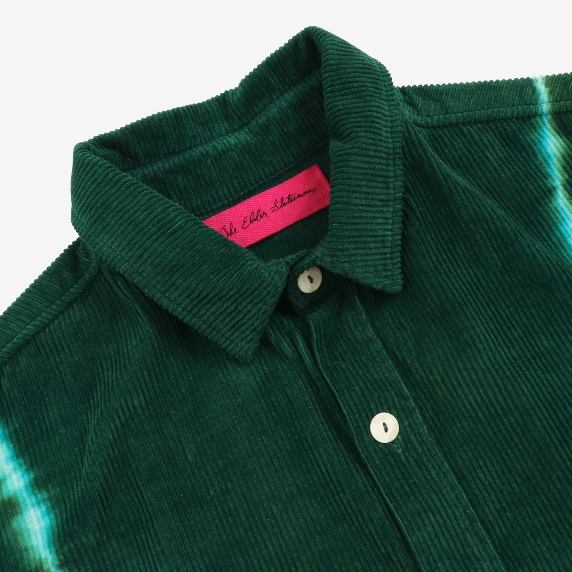Tie Dye Corduroy Shirt