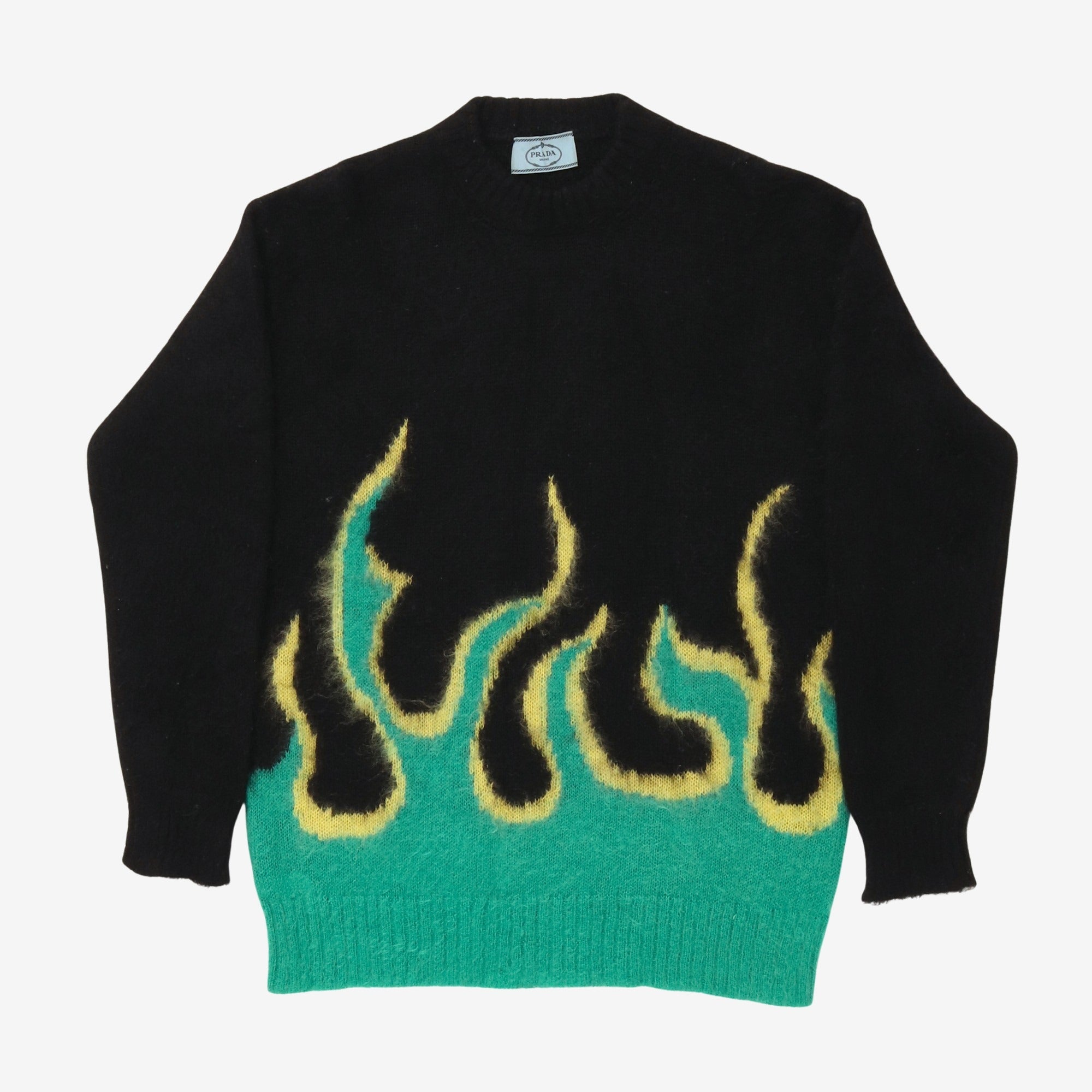 Mohair Flame Sweater