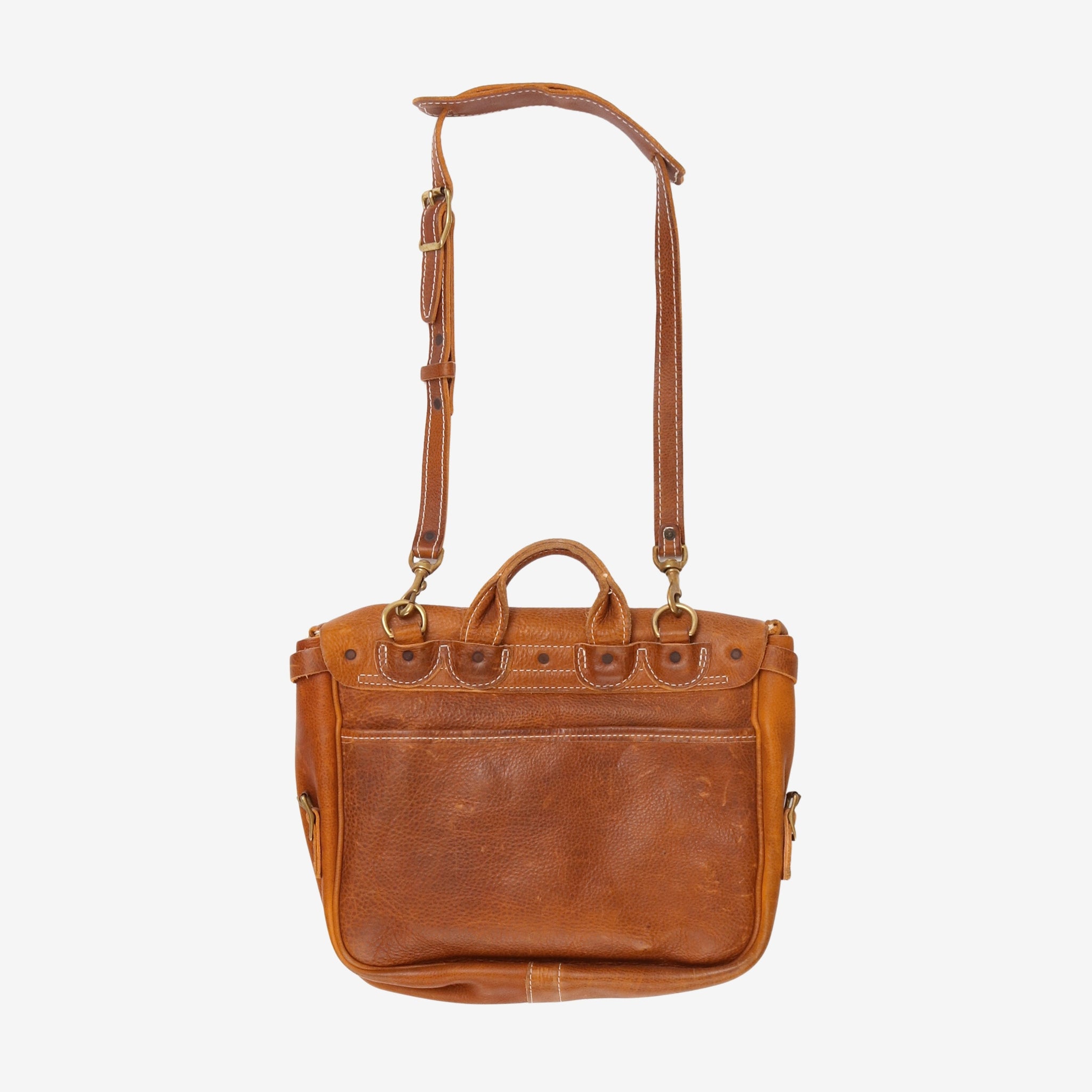 Vintage English Leather Bag