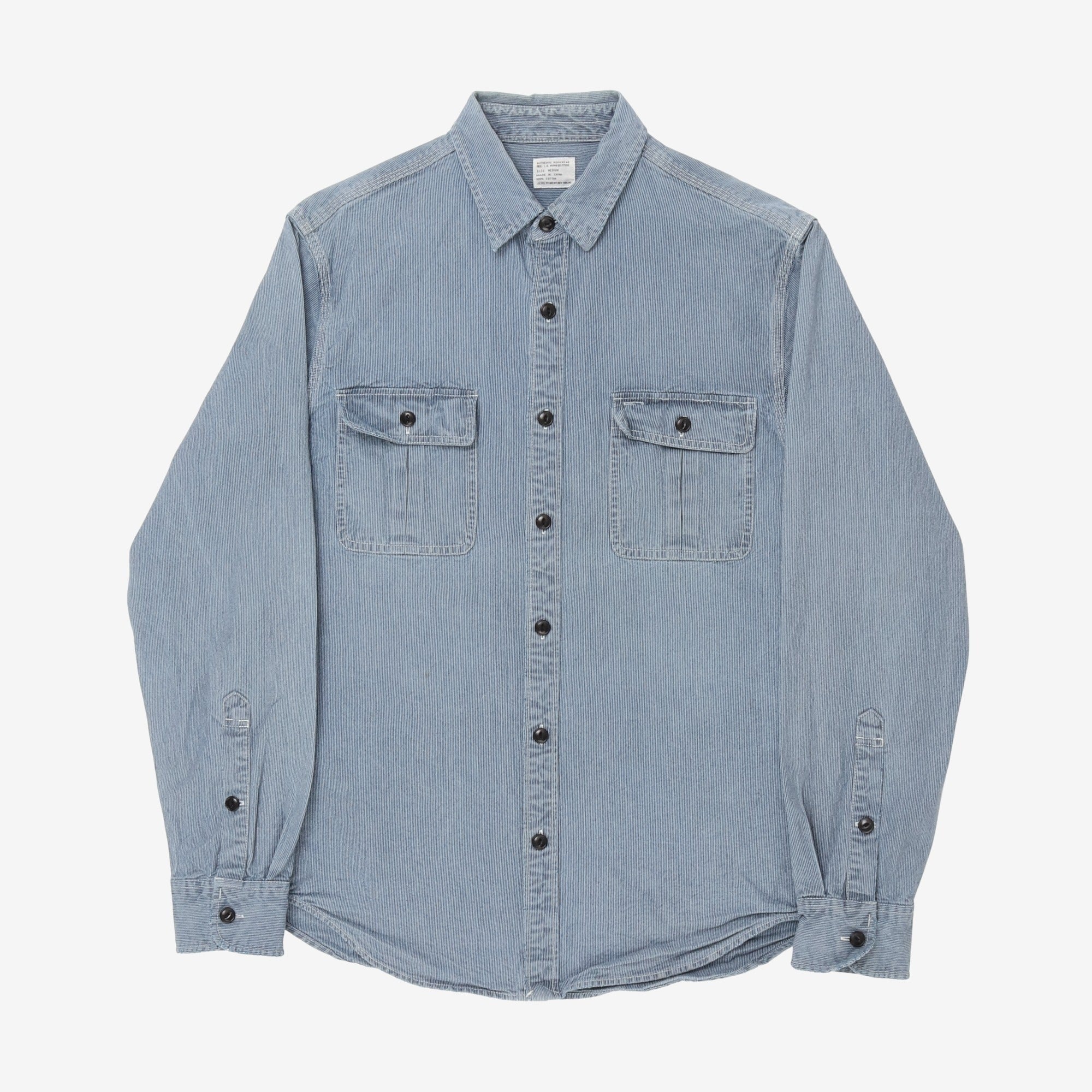 Hickory Striped Work Shirt