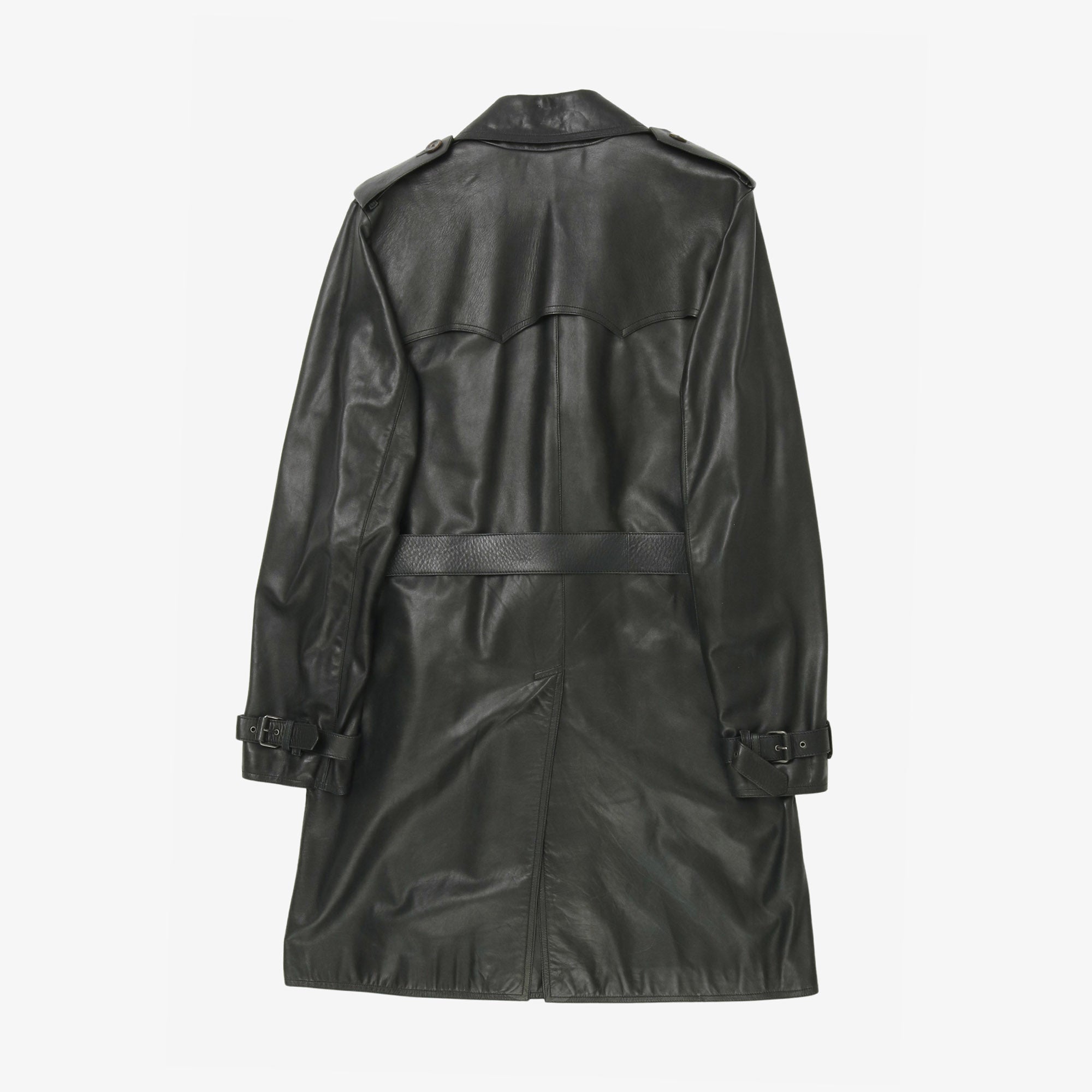 Leather Trench Coat