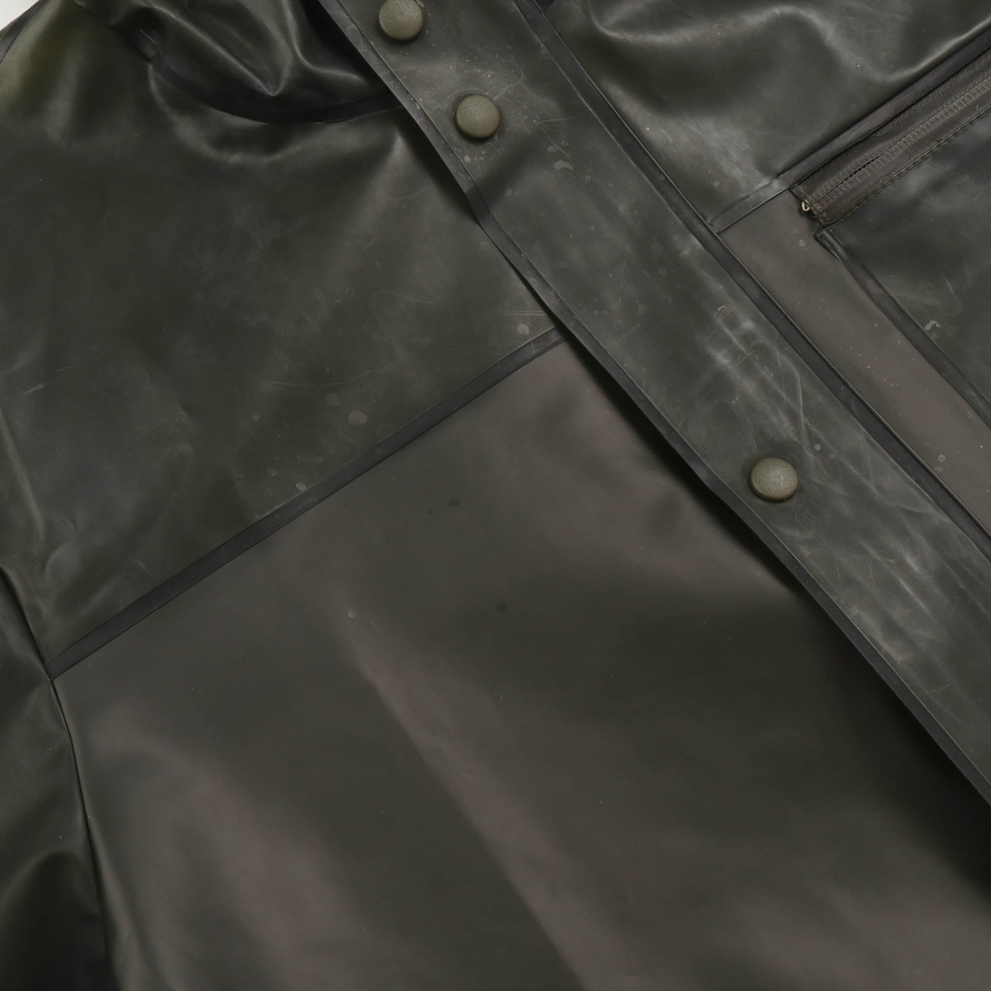 ST Dillon Seaweed Oilskin Coat