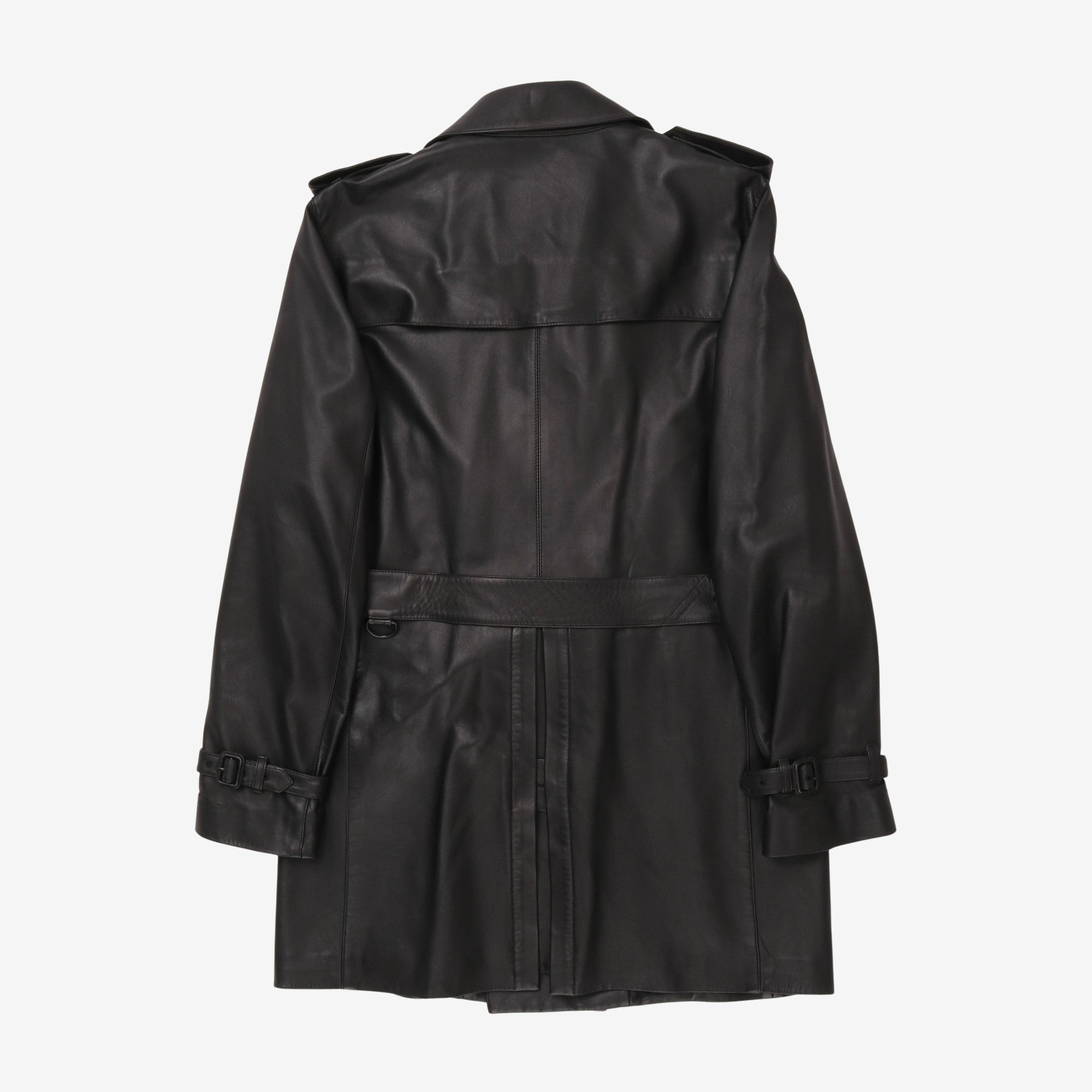 Leather Trench Coat