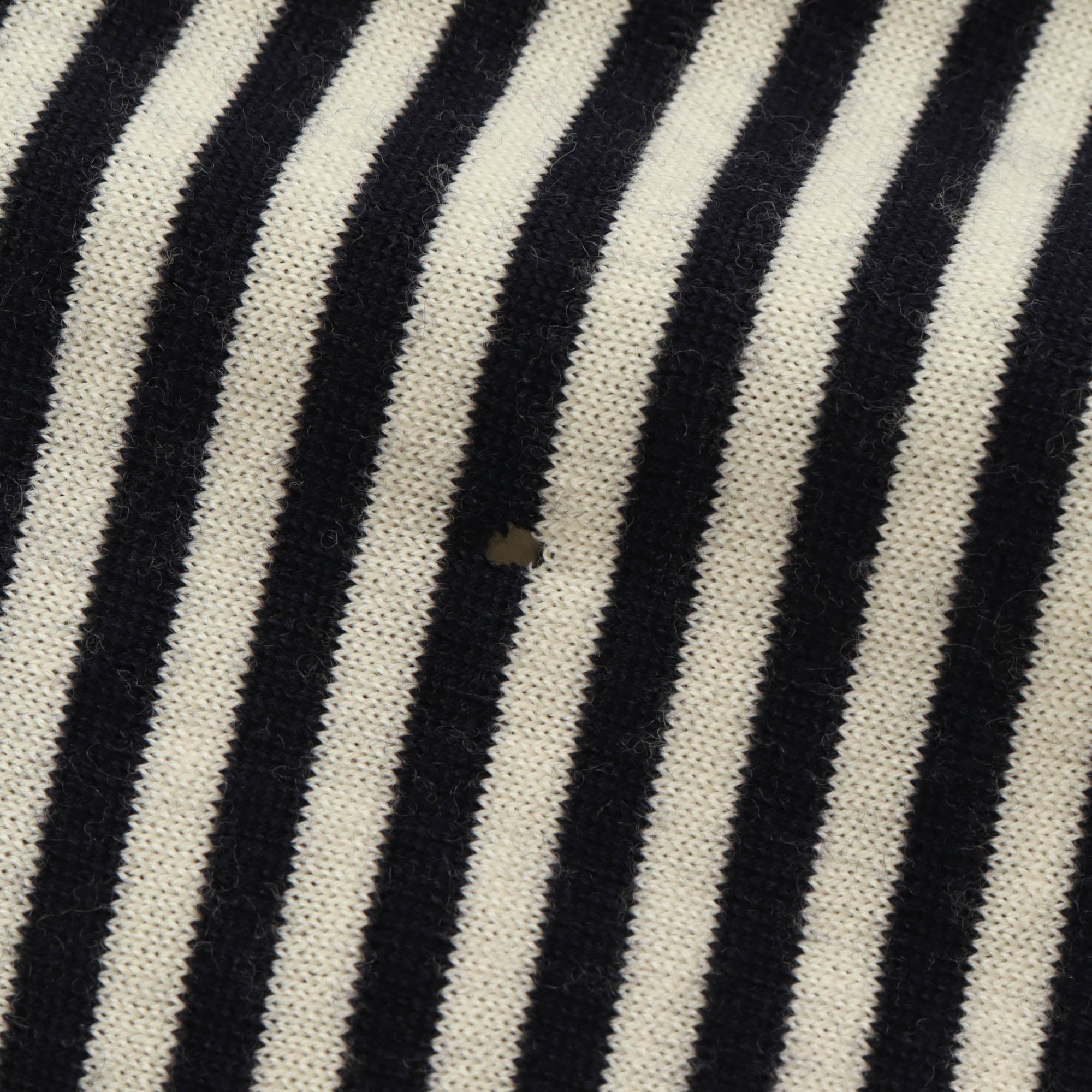 Striped Merino Polo Shirt