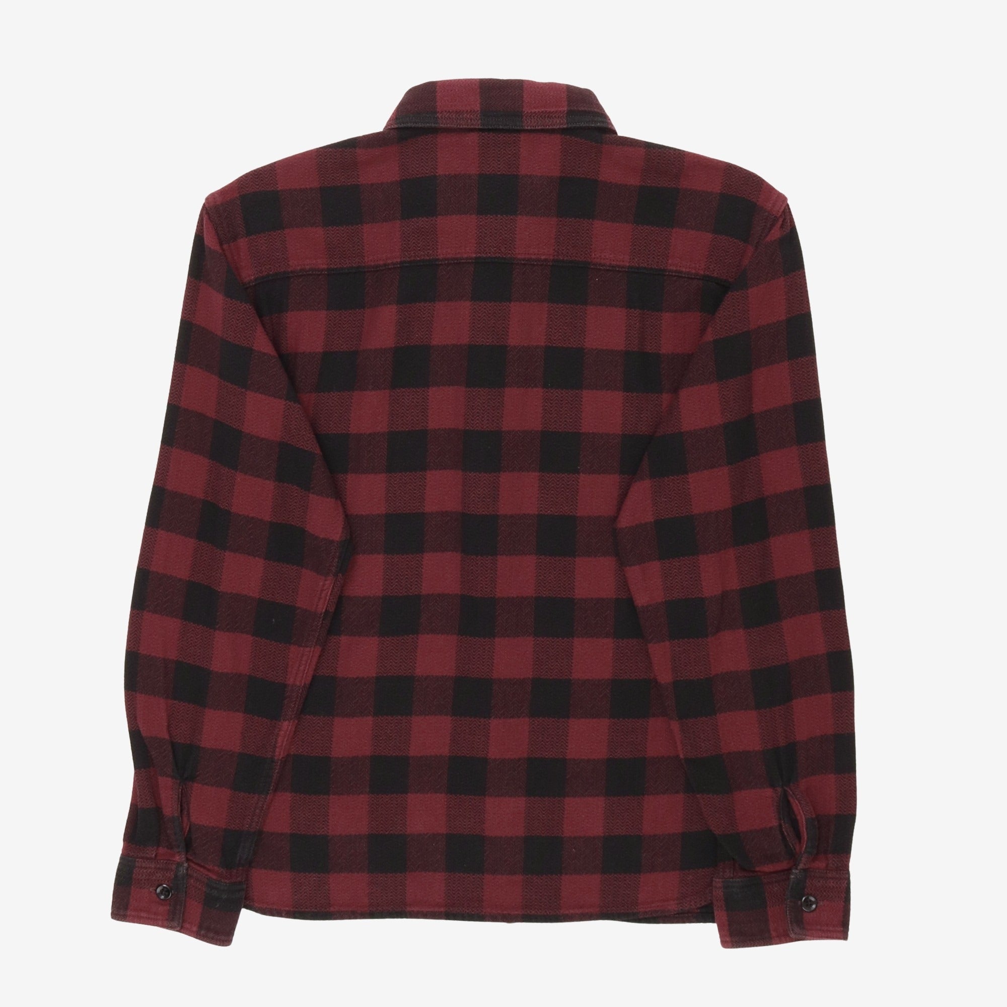 Buffalo Check Flannel Work Shirt
