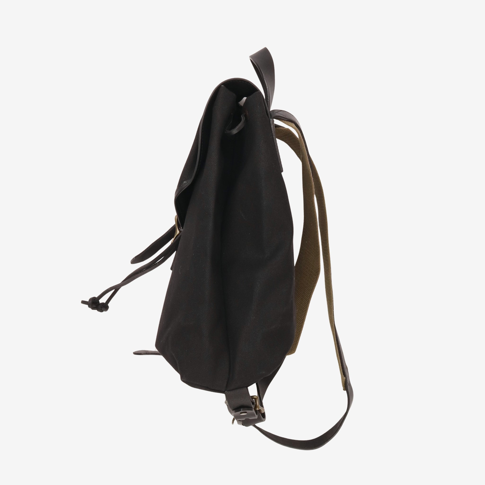 Rugged Twill Drawstring Backpack