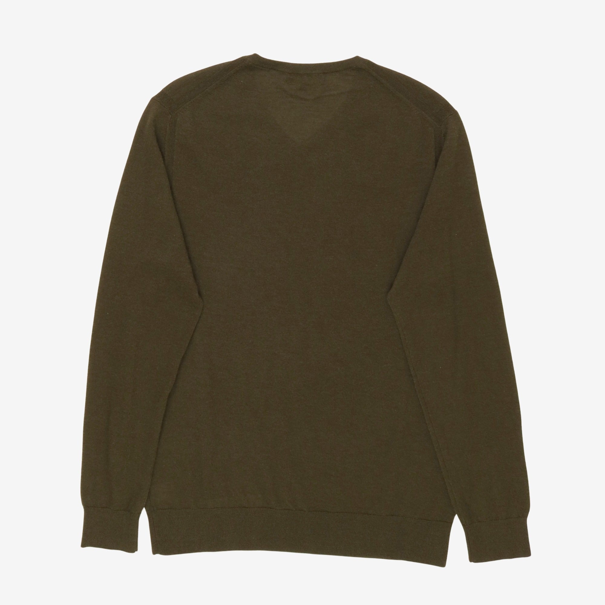 V-Neck Cashmere Silk Sweater