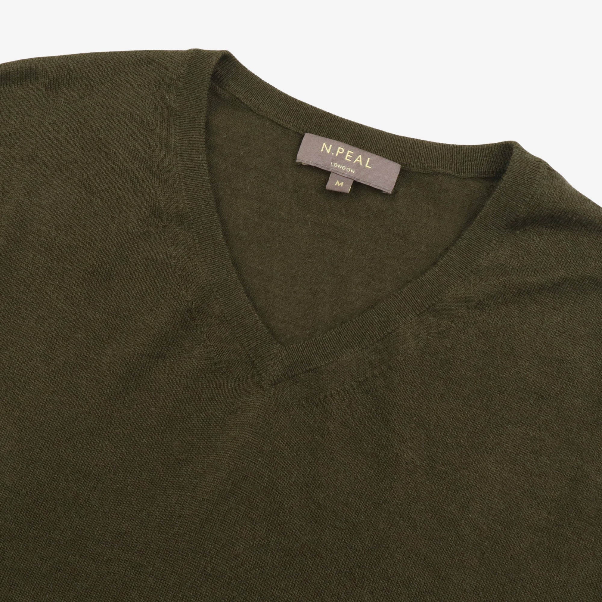 V-Neck Cashmere Silk Sweater